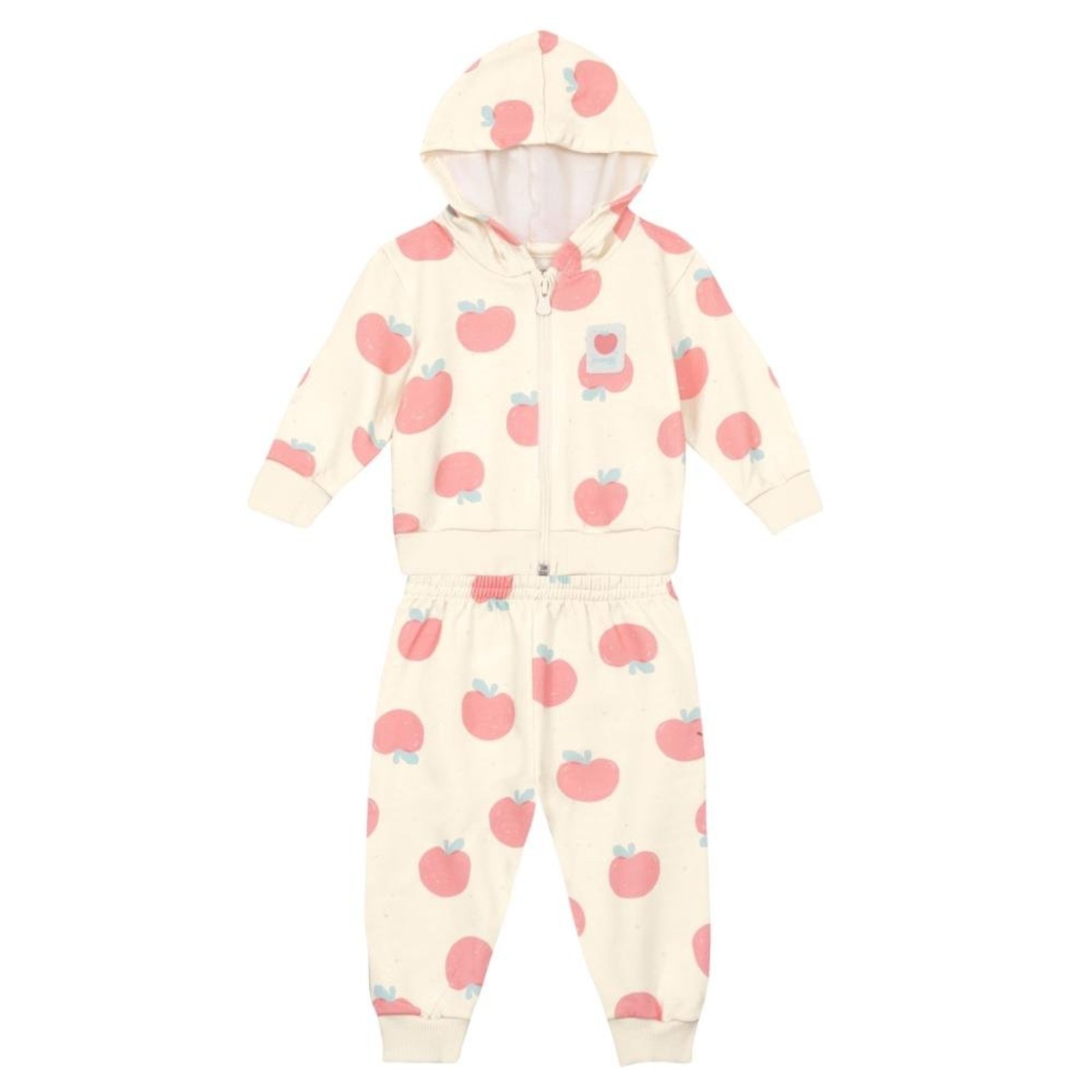 Infantil - Conjunto menina em moletom Brandili Baby