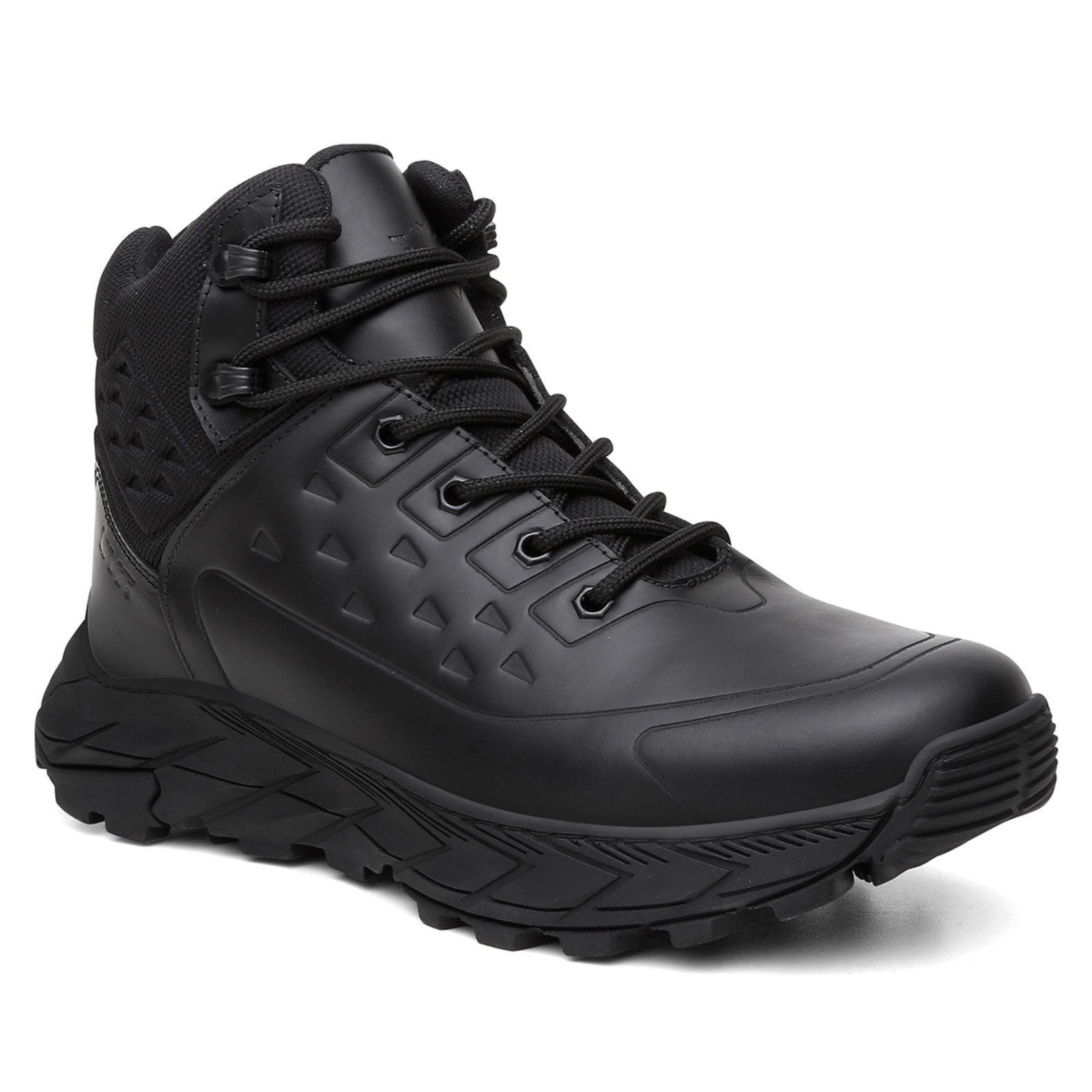 Bota Masculina VNT Fastback Brown Couro Legítimo Trekking Hiking e Outdoor Preto