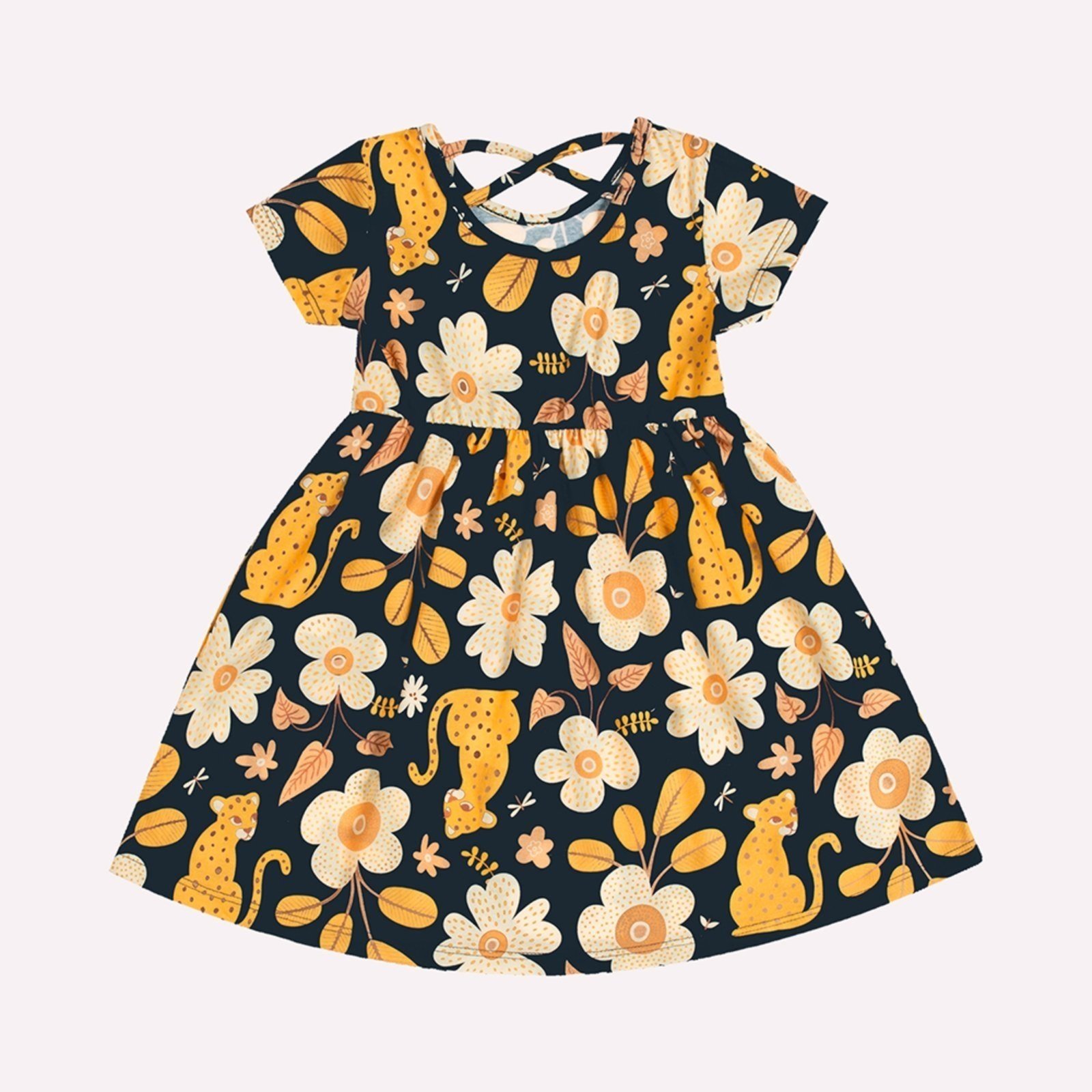 Infantil – Vestido Infatil Menina Flores Kyly