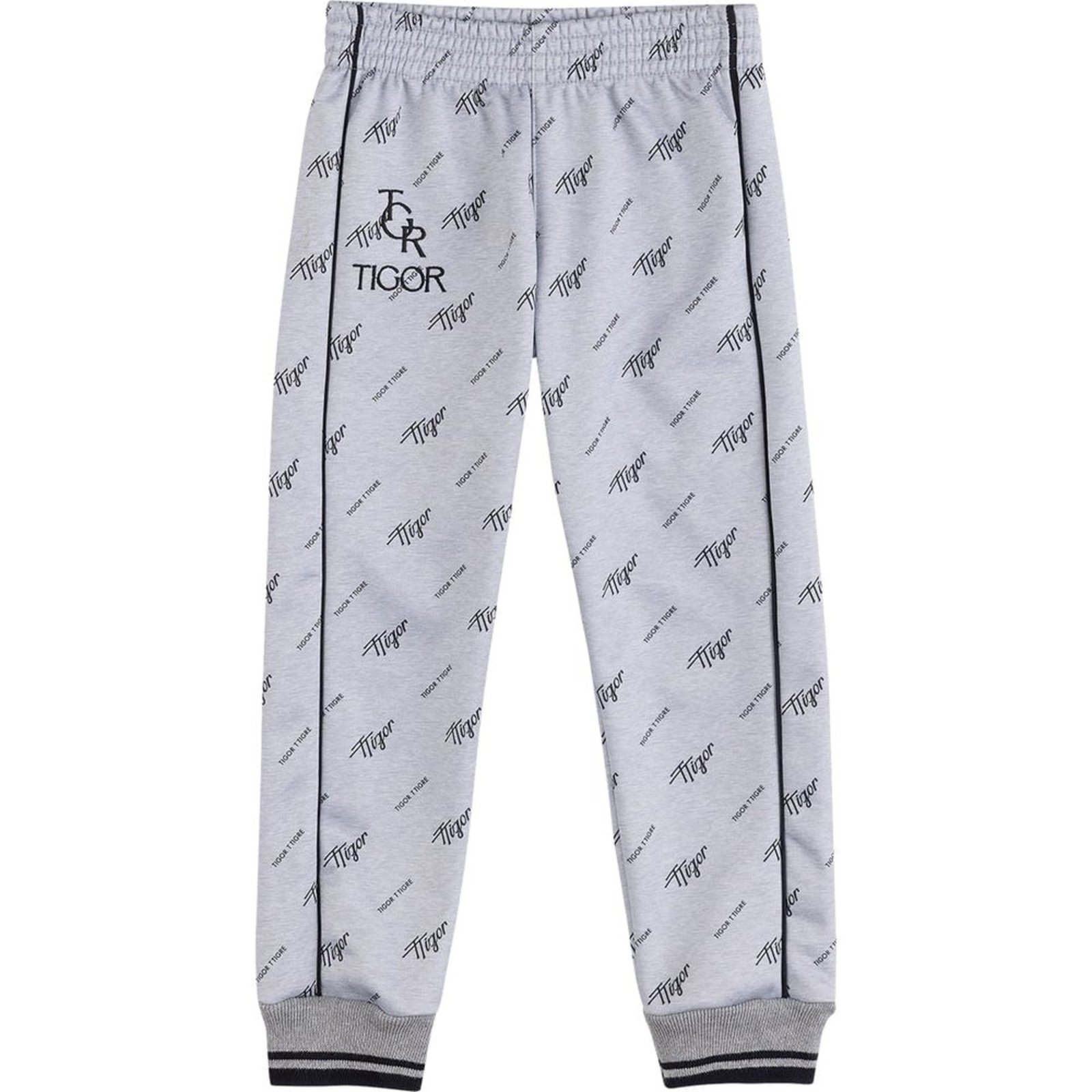 Infantil - Calça Estampada Moletom Menino Tigor T. Tigre