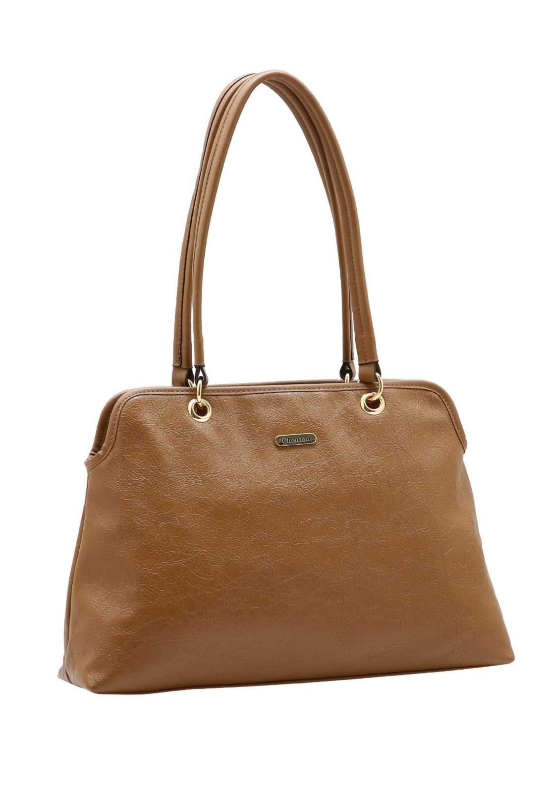 Bolsa Feminina Chenson Ombro Casual Shine 3485938 Marrom