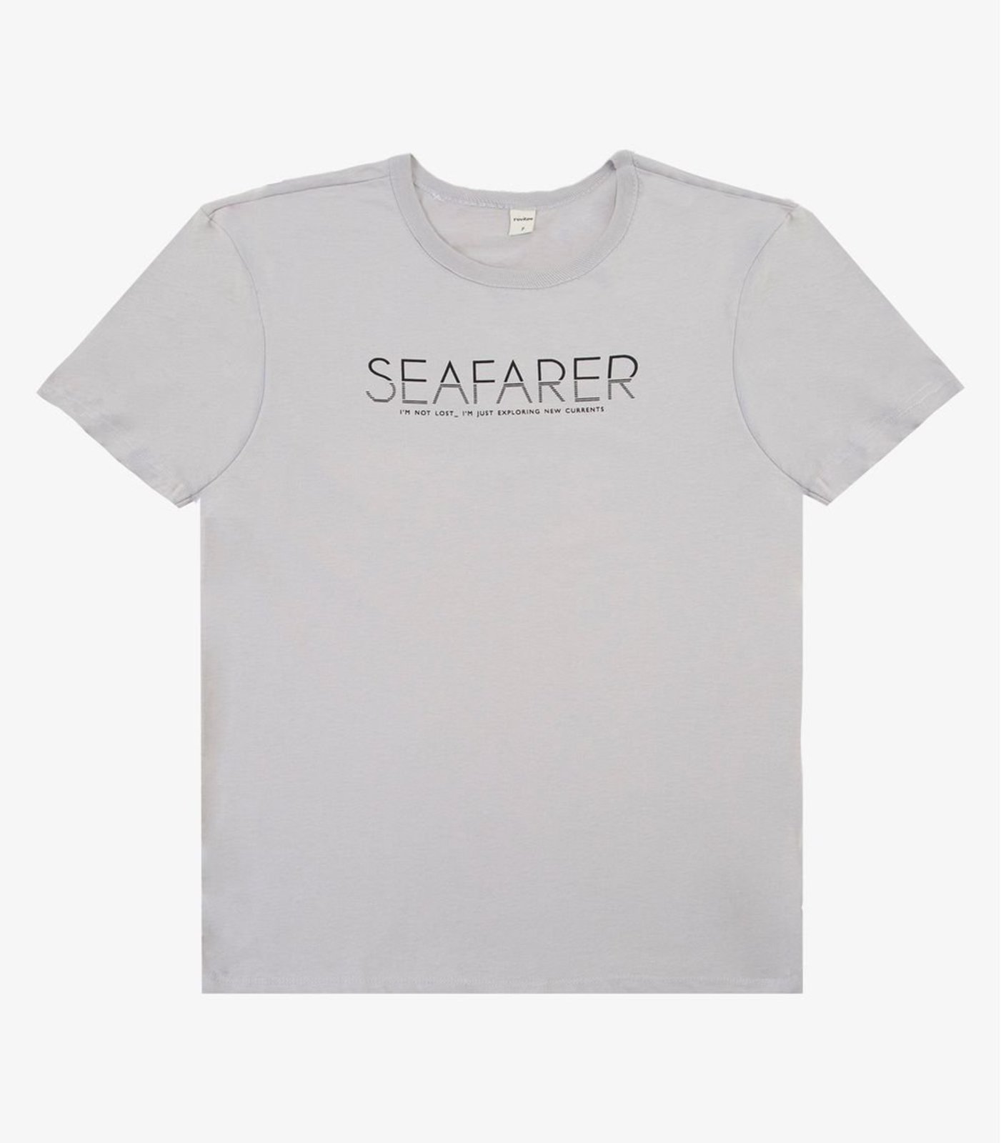 Camiseta Adulto Masculino Meia Malha Rovitex Bege