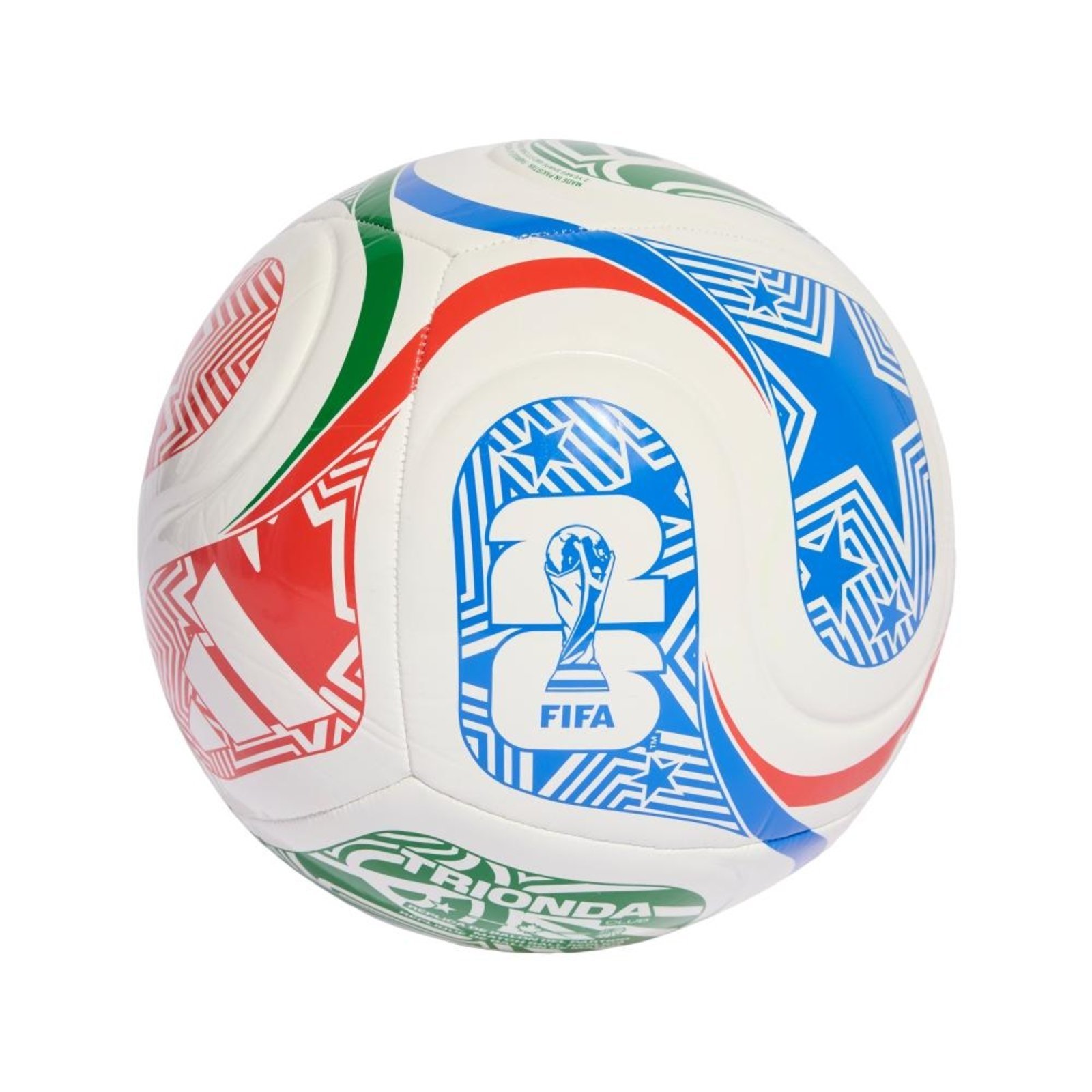 Bola adidas Futebol World Cup 26 Trionda Club JD8028 Branco