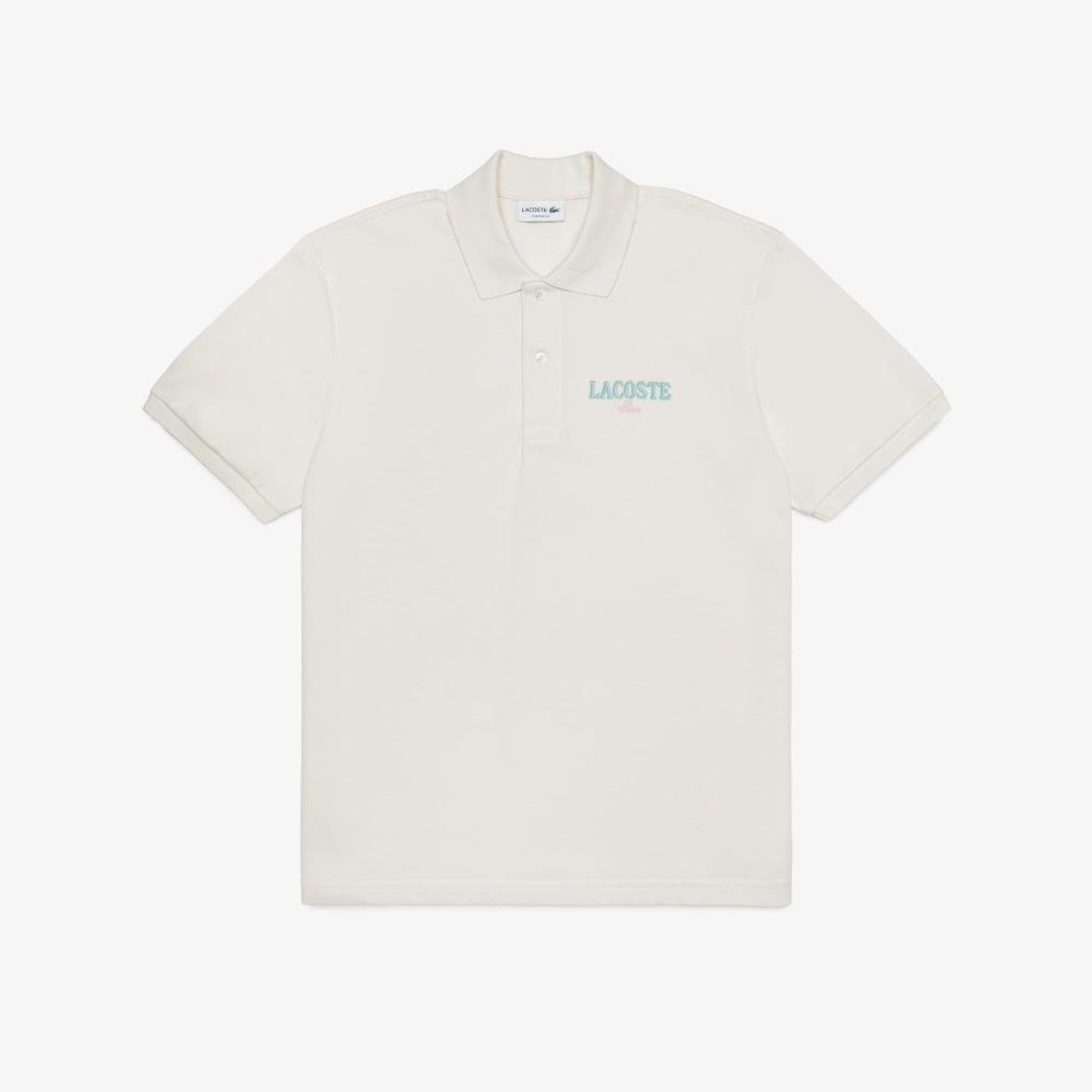 Polo Mini-Piqué com Caimento Clássico Off-white