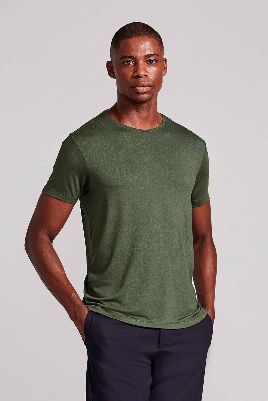 HIGHSTIL Camiseta Tecnocomfy Slim Fit – Verde Eco