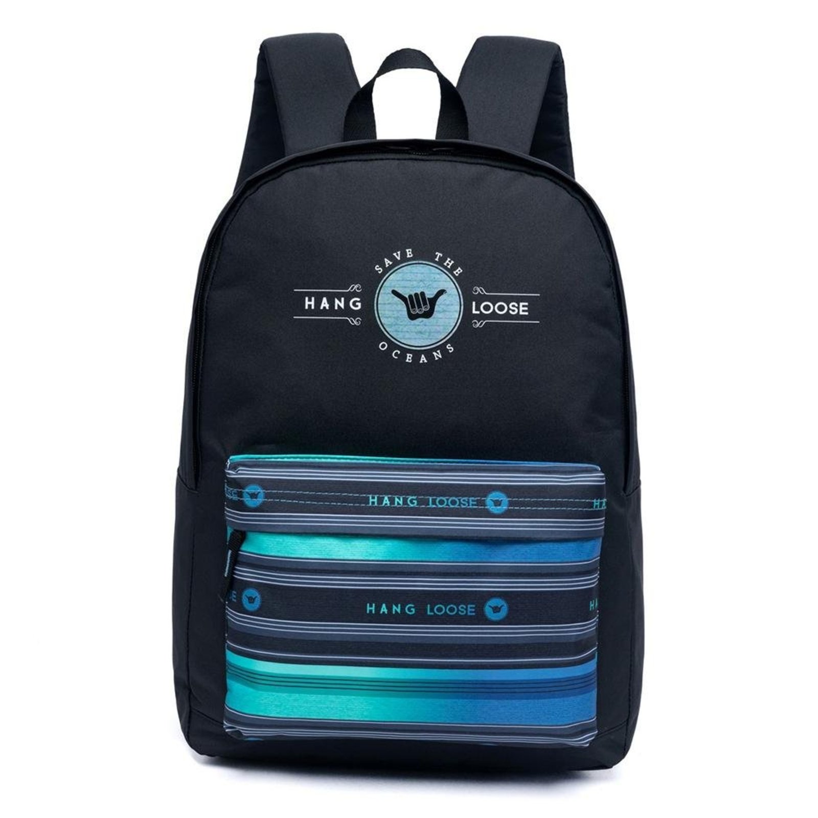 Mochila Hang Loose Wave 18L SM25 Preto/Verde