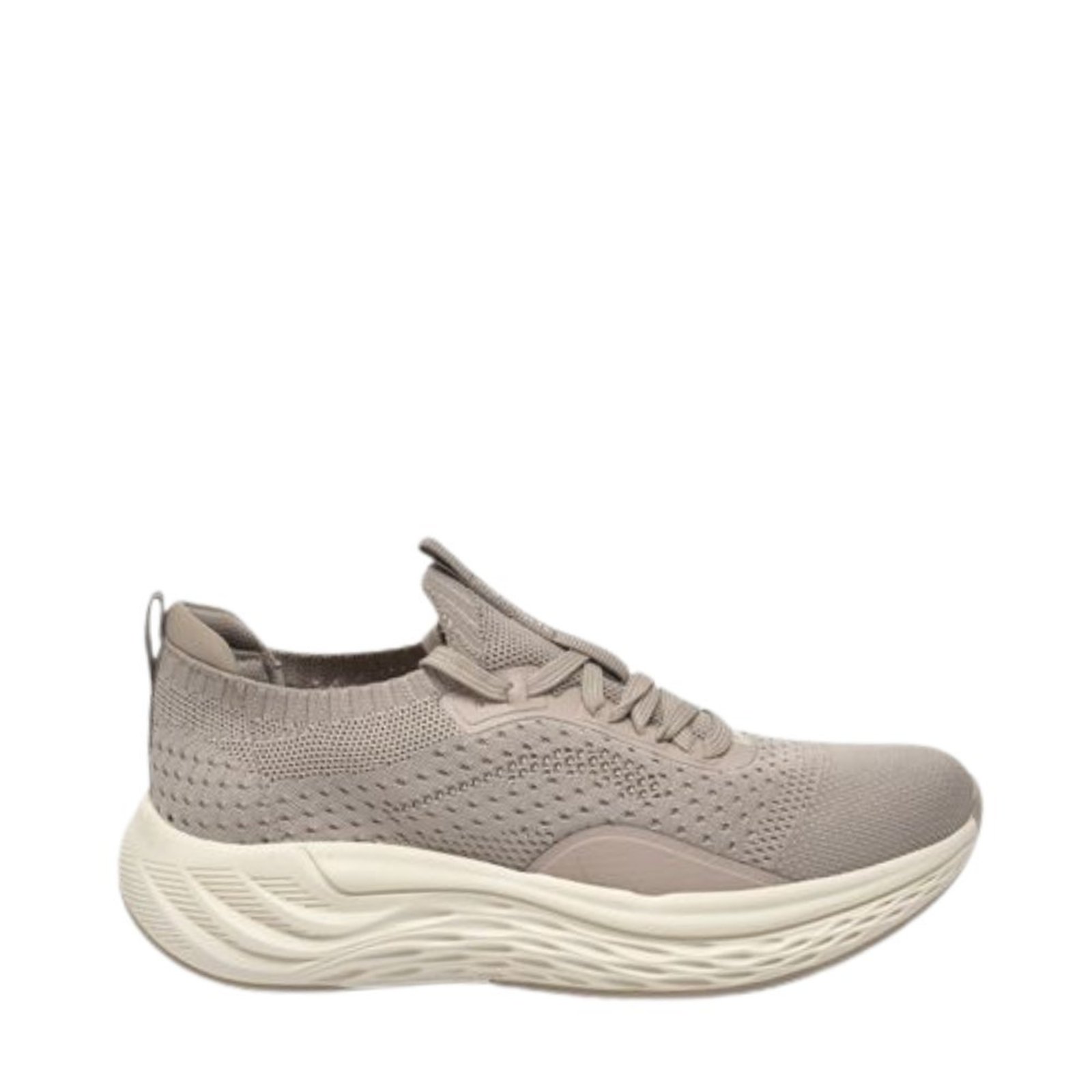 Tenis Via Marte Esportivo Solado Branco Via Marte Bege