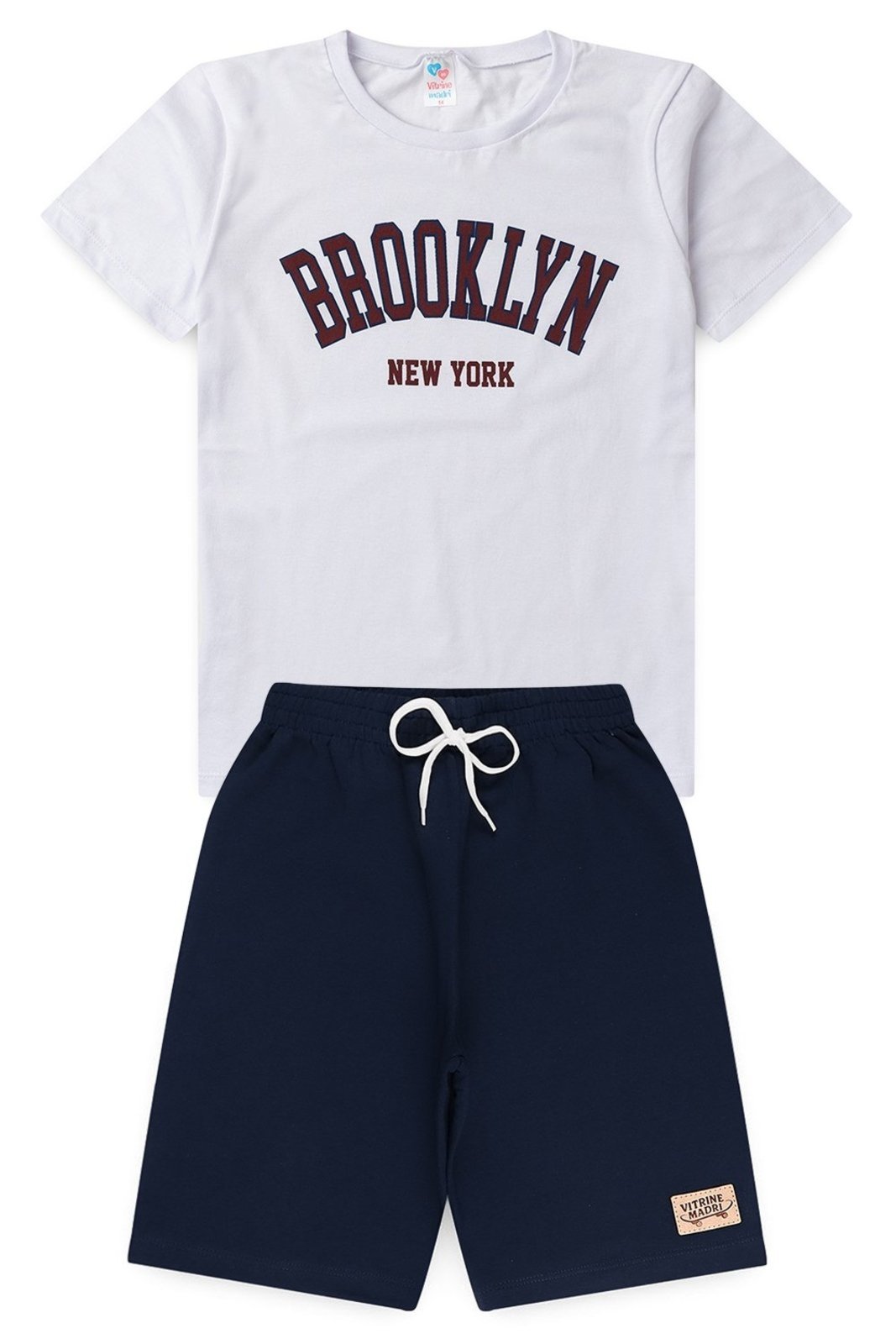 Infantil - Conjunto Juvenil Verão Masculino Brooklyn New York