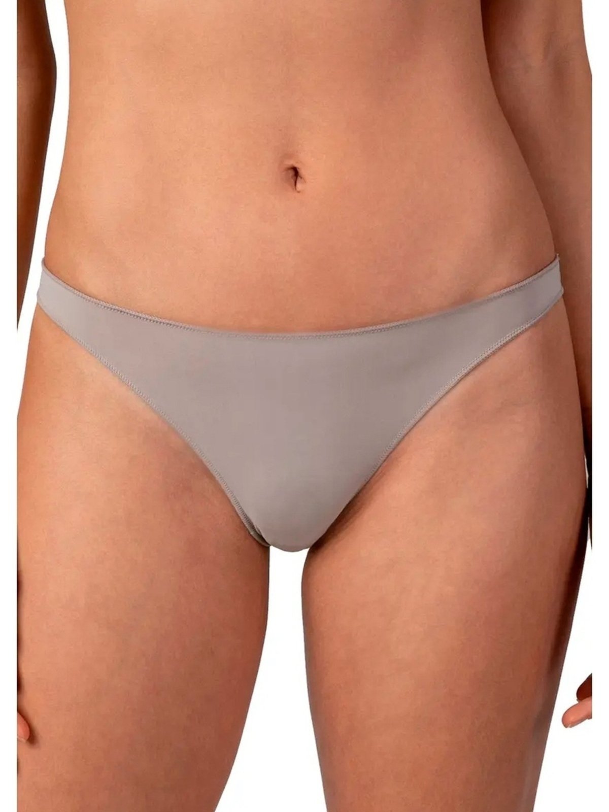 Vista 3 Kit com 3 Calcinhas Tanga Liz 50374 bege Liz bege