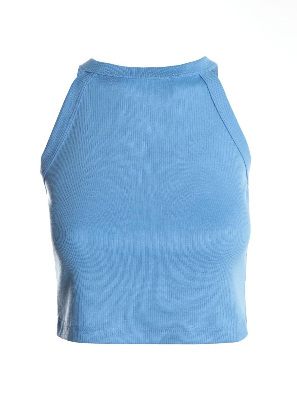 Vista 2 Blusa Canelada Cropped Feminina Autentique preto Autentique preto
