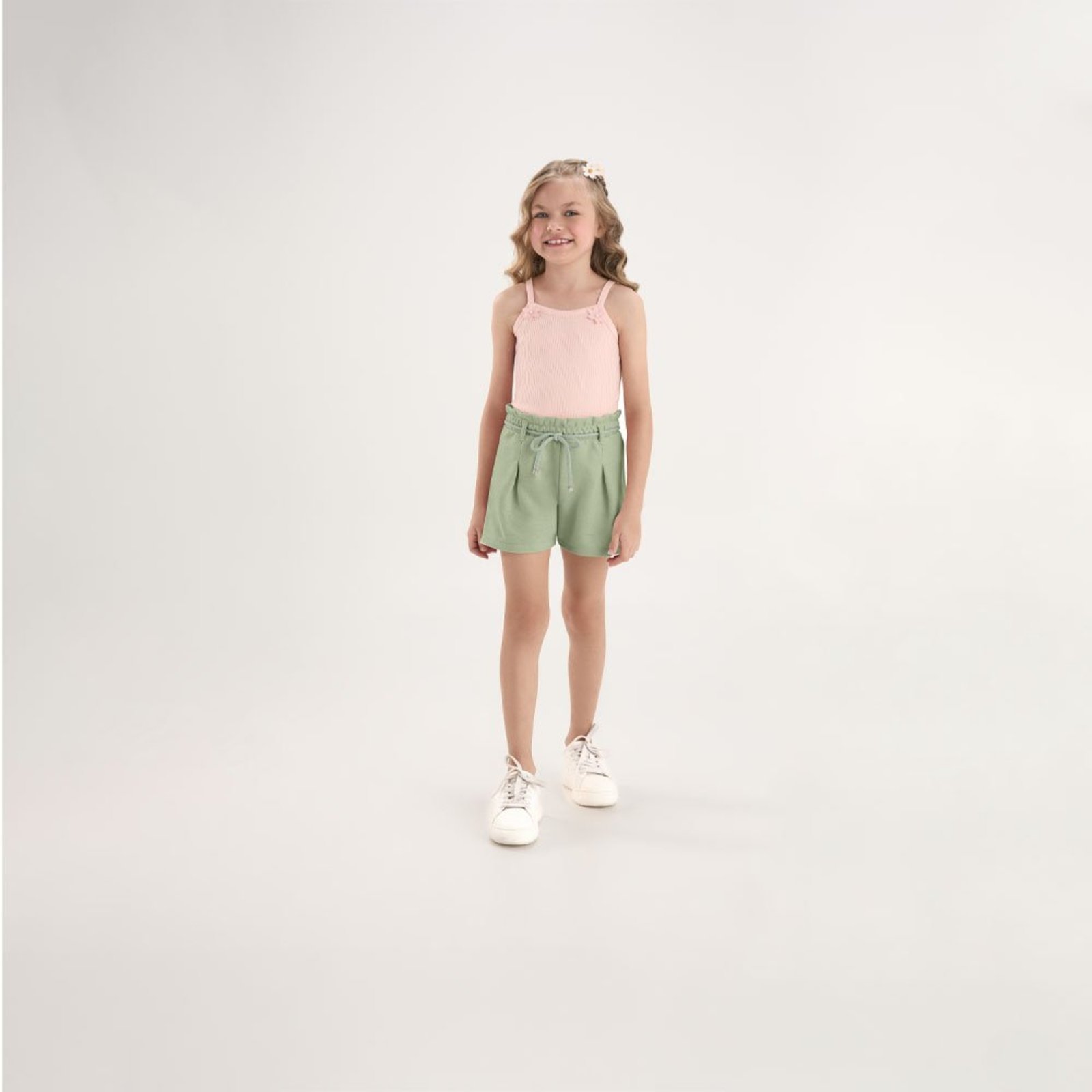 Infantil - Short Verde Pulla Bulla Menina - 53809-1262