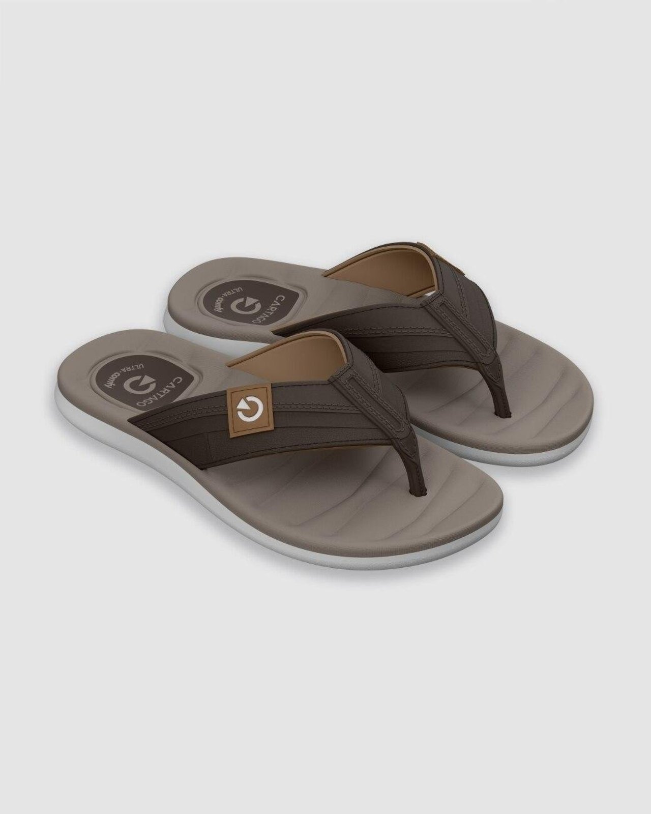 Chinelo Masculino Cartago Sintra II Cinza