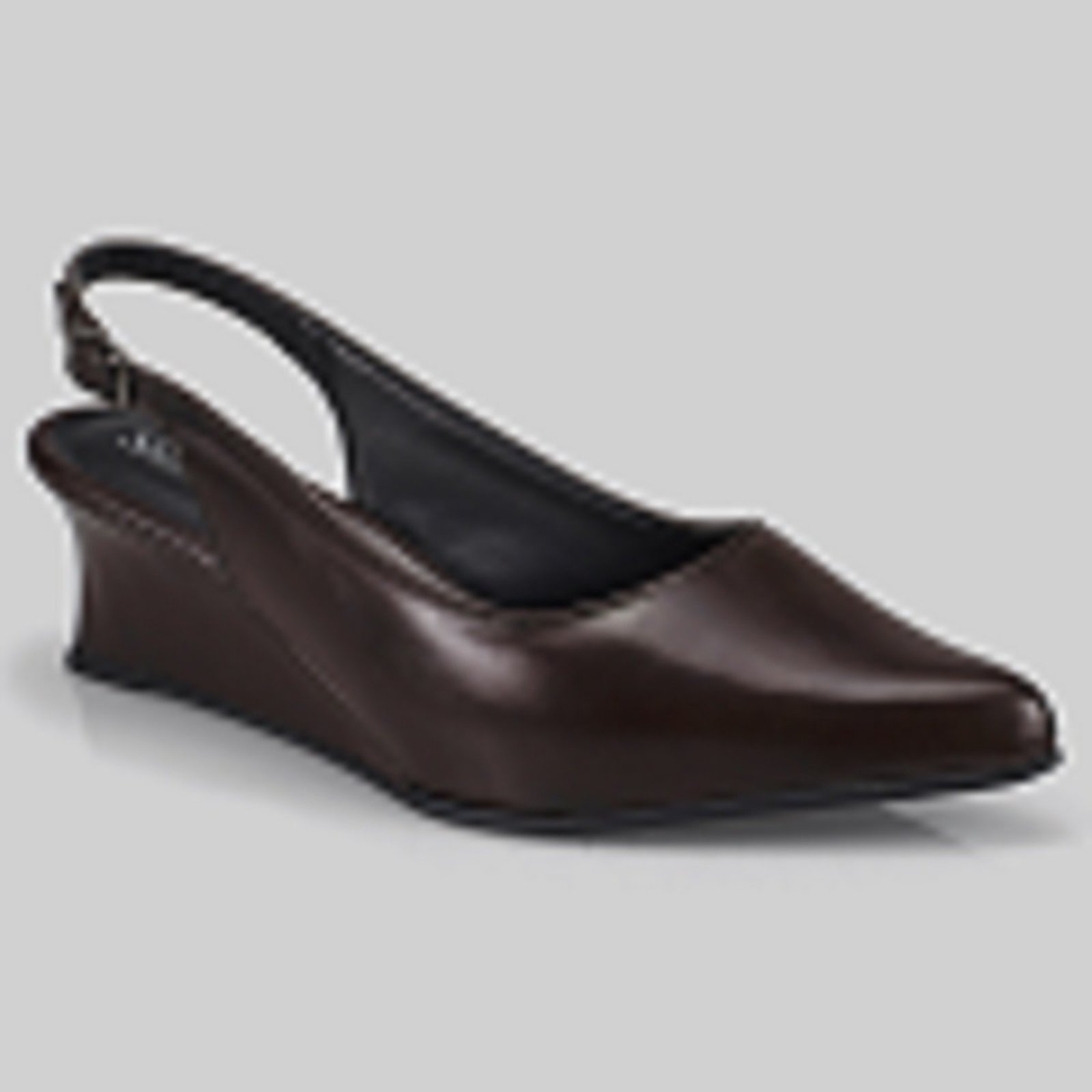 Scarpin Feminino Bico Fino Shekinah Sapato Salto Sola Cunha Lançamento Moda Marrom