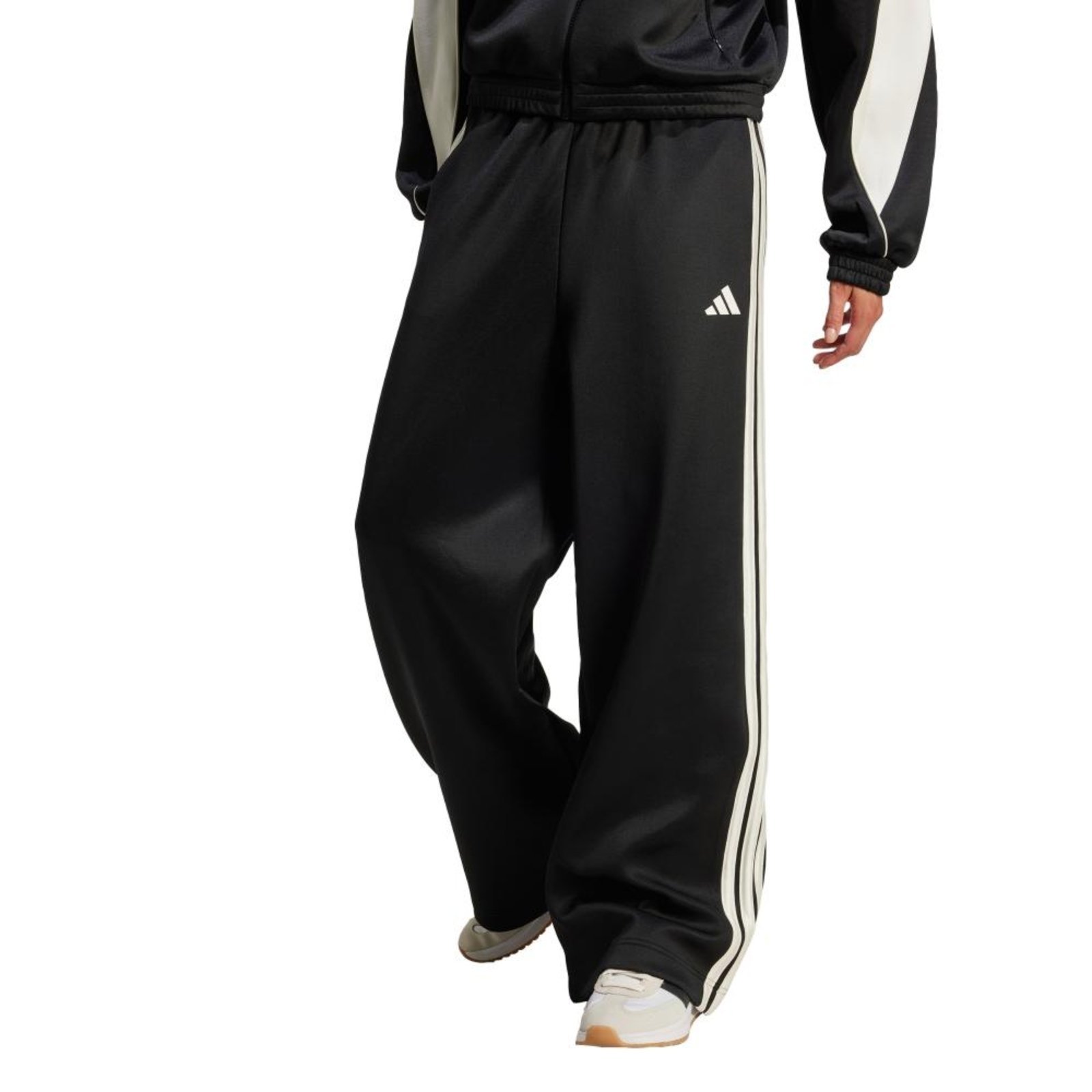 Calça esportiva Stadium Três Listras adidas Sportswear Preto