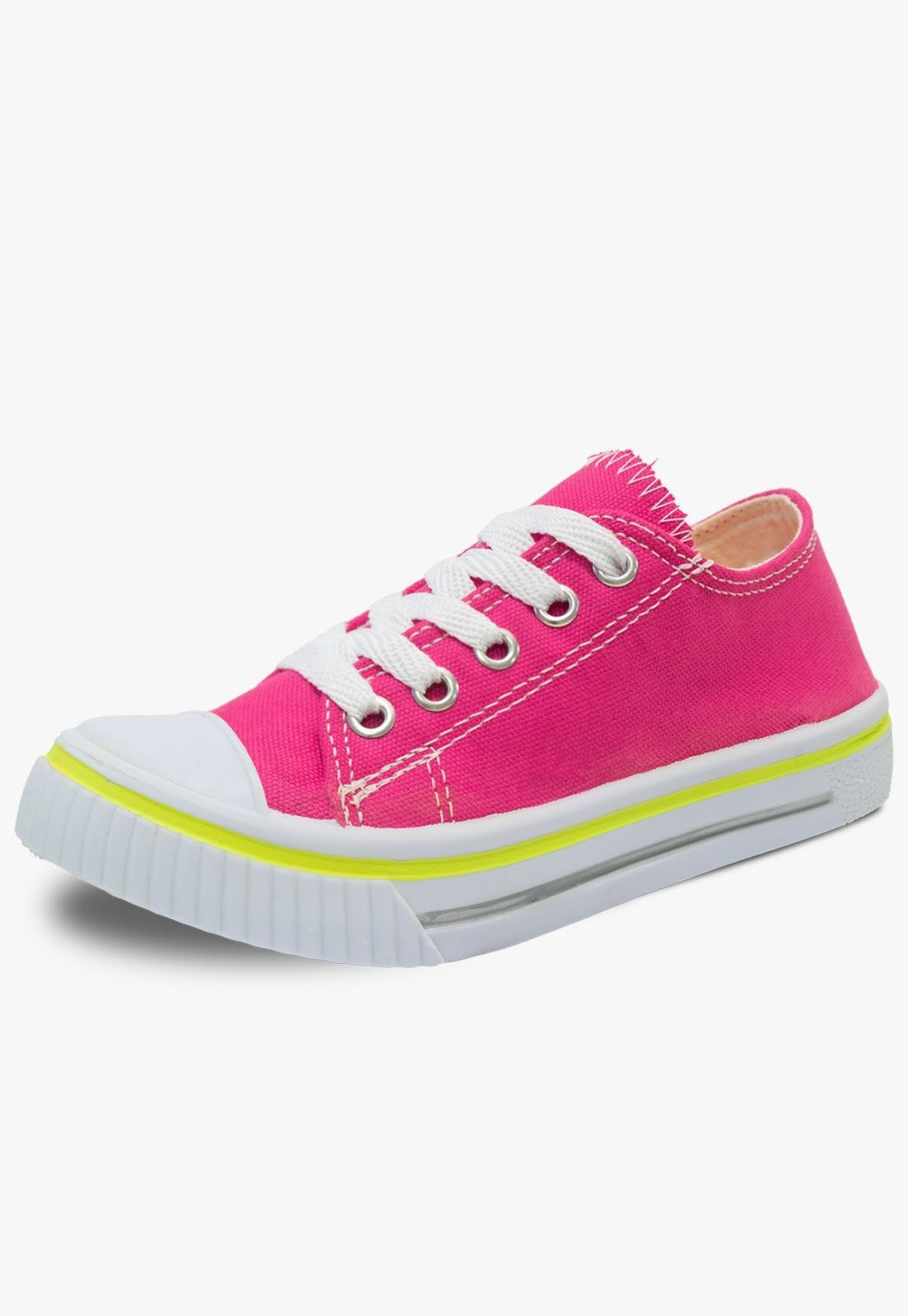 Vista 2 Infantil - Tenis Pop Star Feminino Pópidi Menina rosa Pópidí rosa