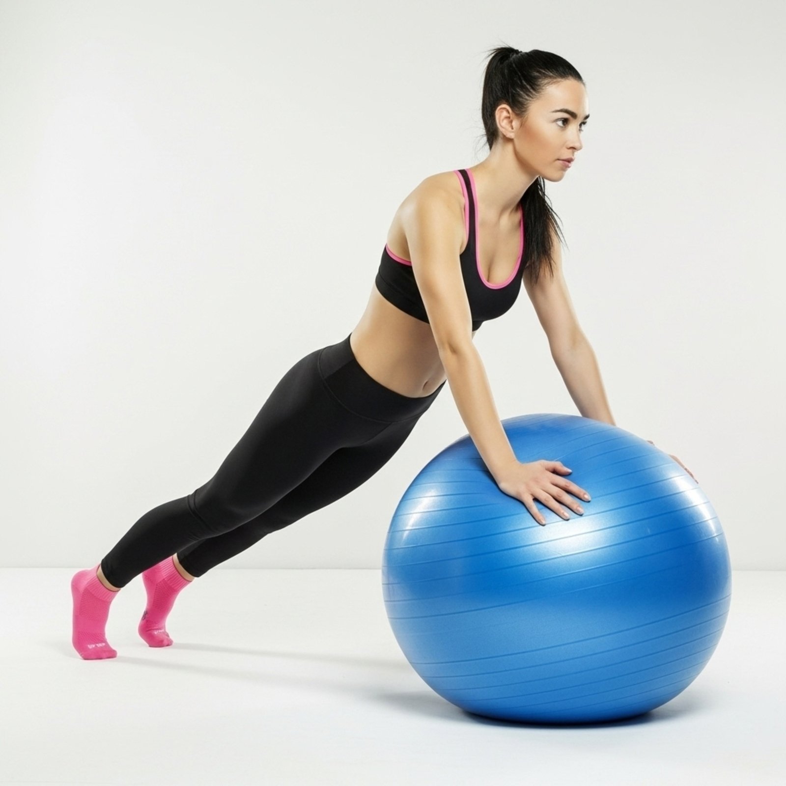 Vista 3 Kit 6 Pares Meia Antiderrapante Up Dry Hidroginástica Pilates Yoga Respirável Sola Emborrachada QLC SPORT multicolorido
