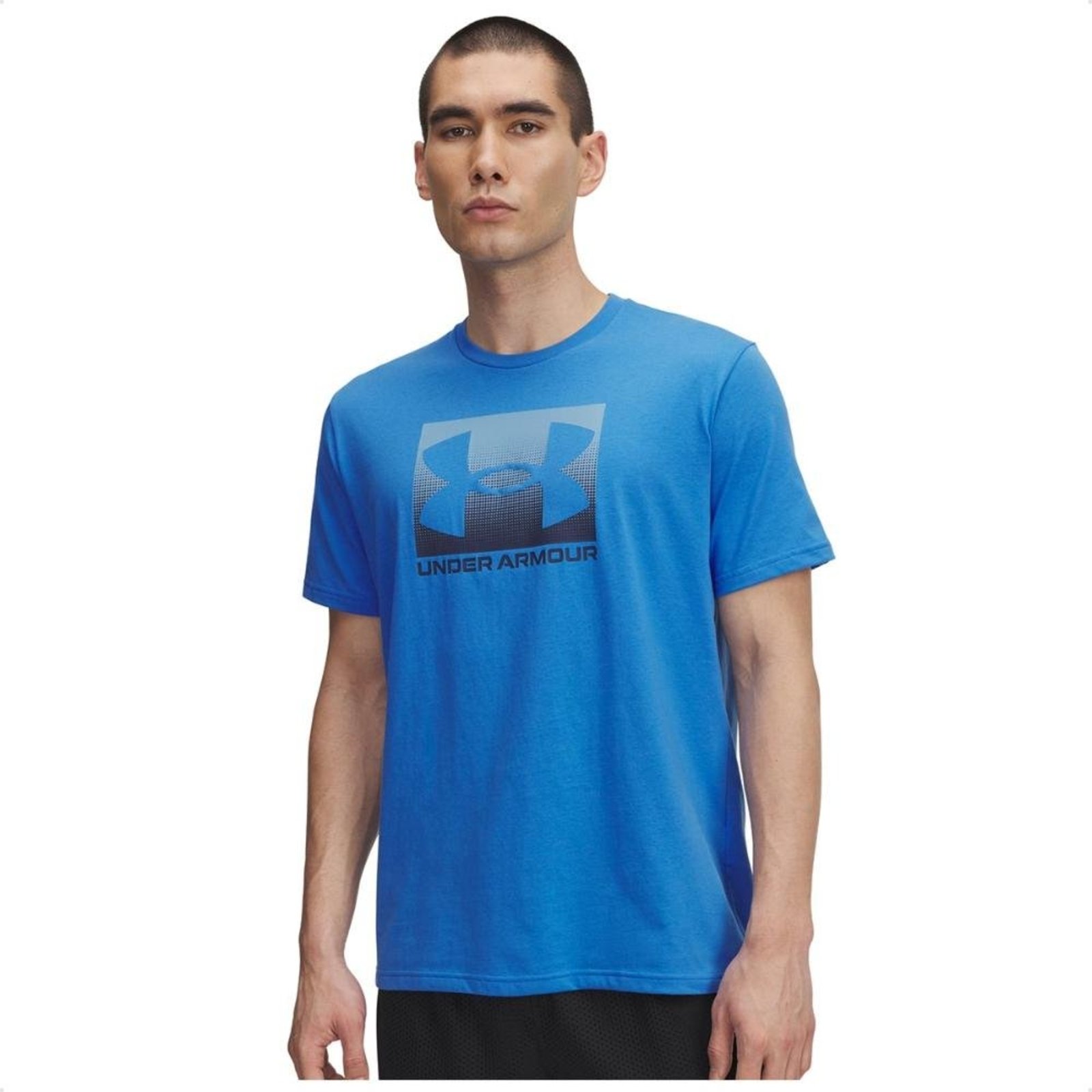 Camiseta Under Armour Boxed Sports Masculina Azul