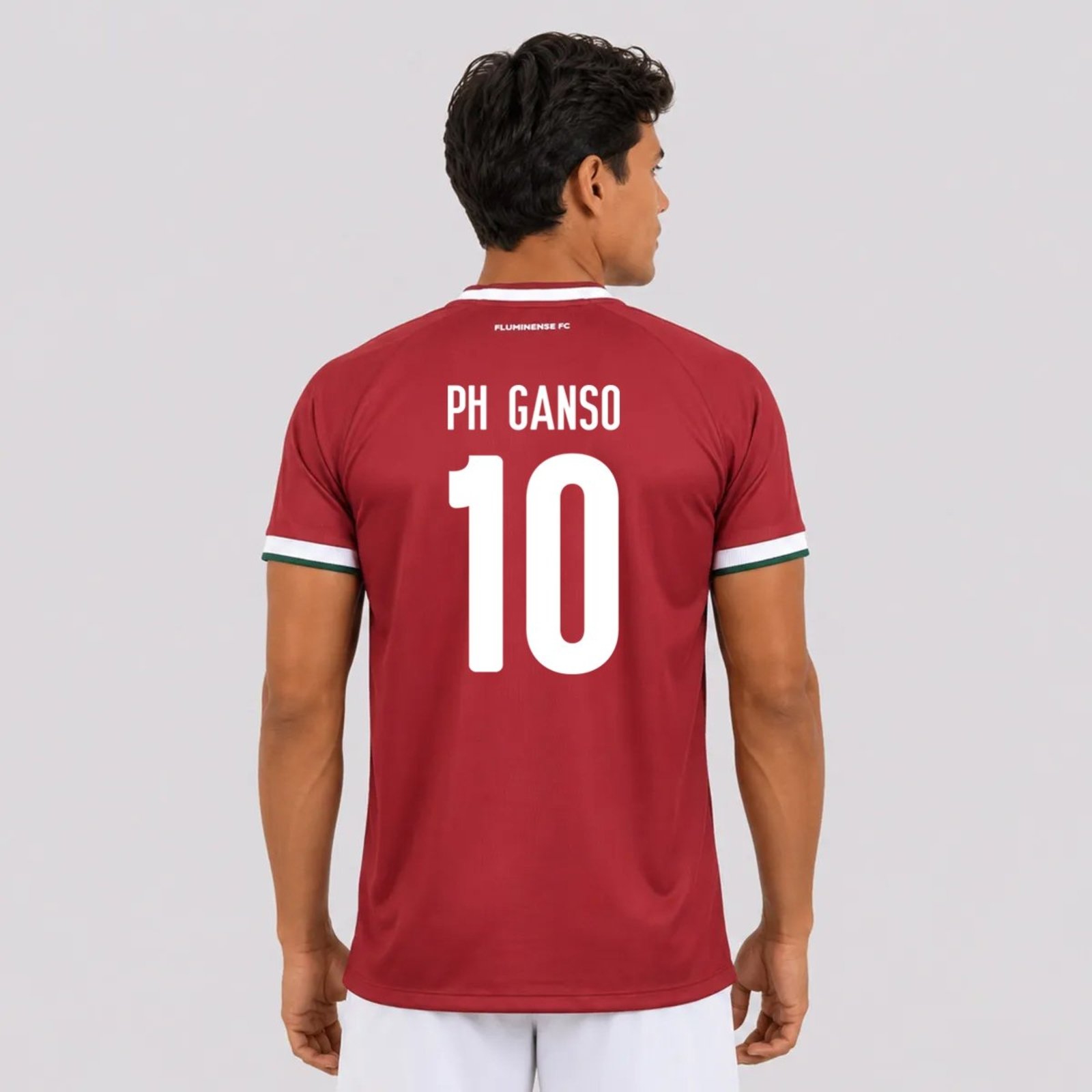 Camisa Fluminense 10 PH Ganso Bordô e Verde