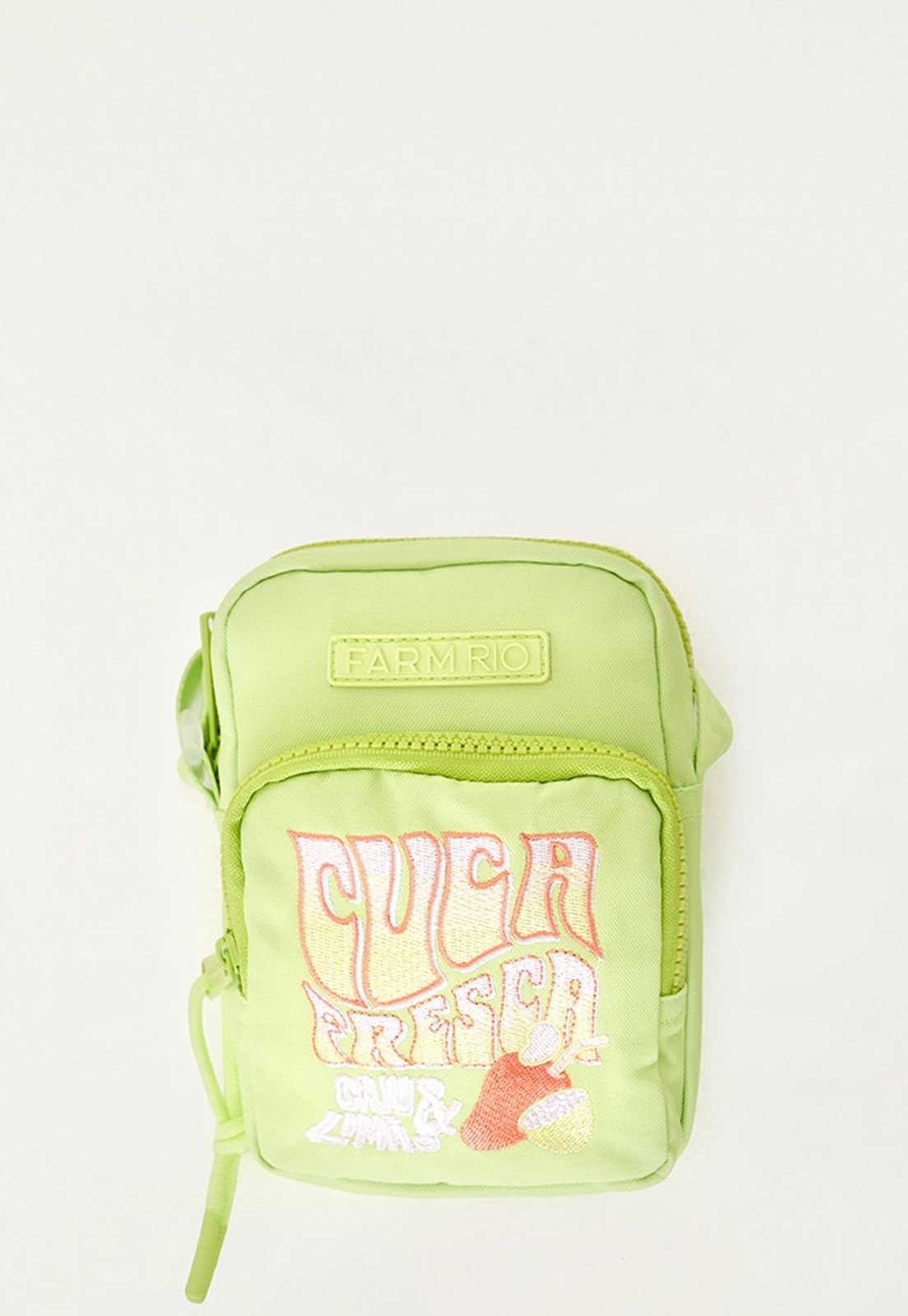 Vista 2 Bolsa Feminina Farm Da Gema Cuca Fresca verde FARM verde