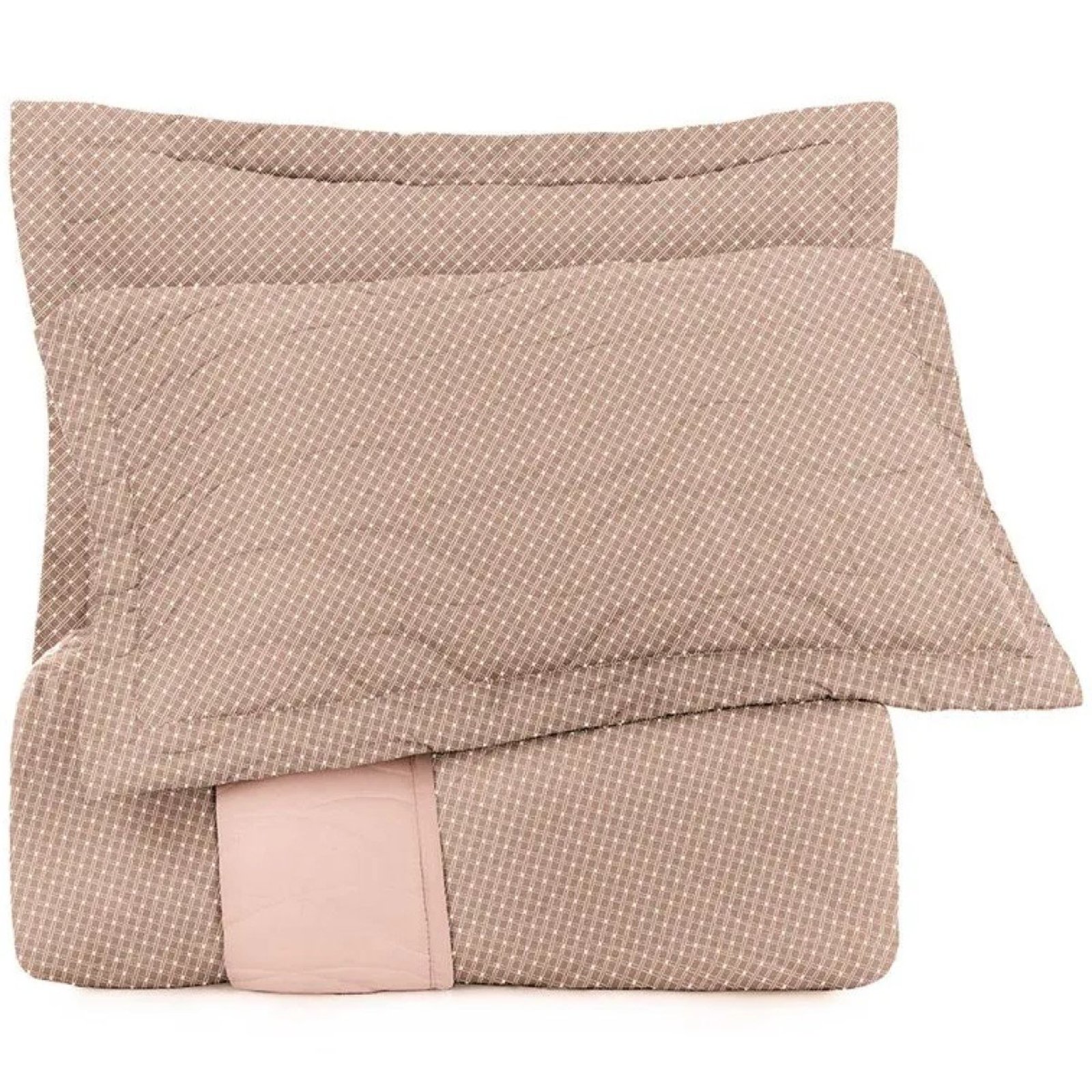 Kit Colcha Casal Altenburg Toque Acetinado Macio Slim Lotus Rosa