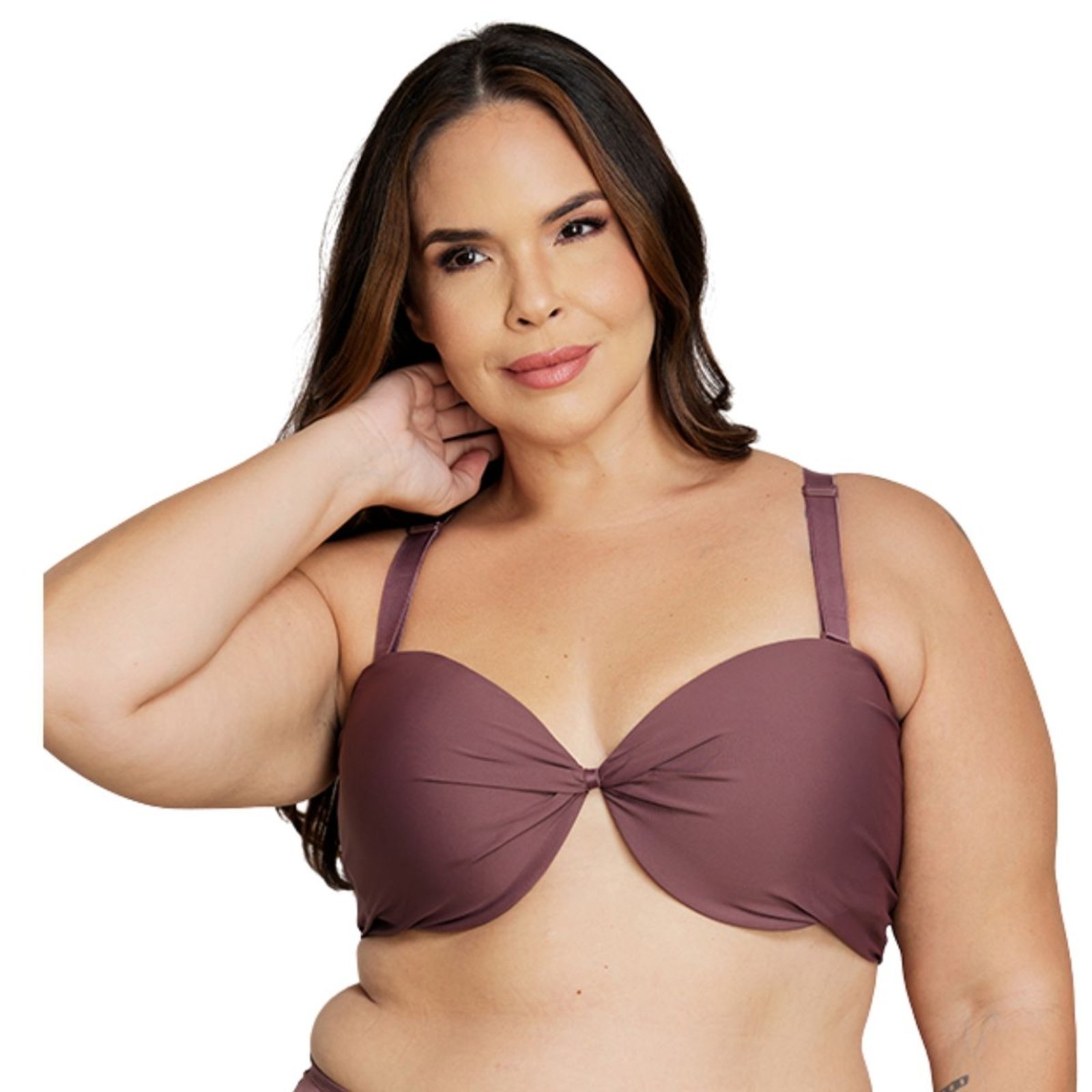 Sutiã Plus Size Tomara Que Caia Com Alças Removíveis Nayane