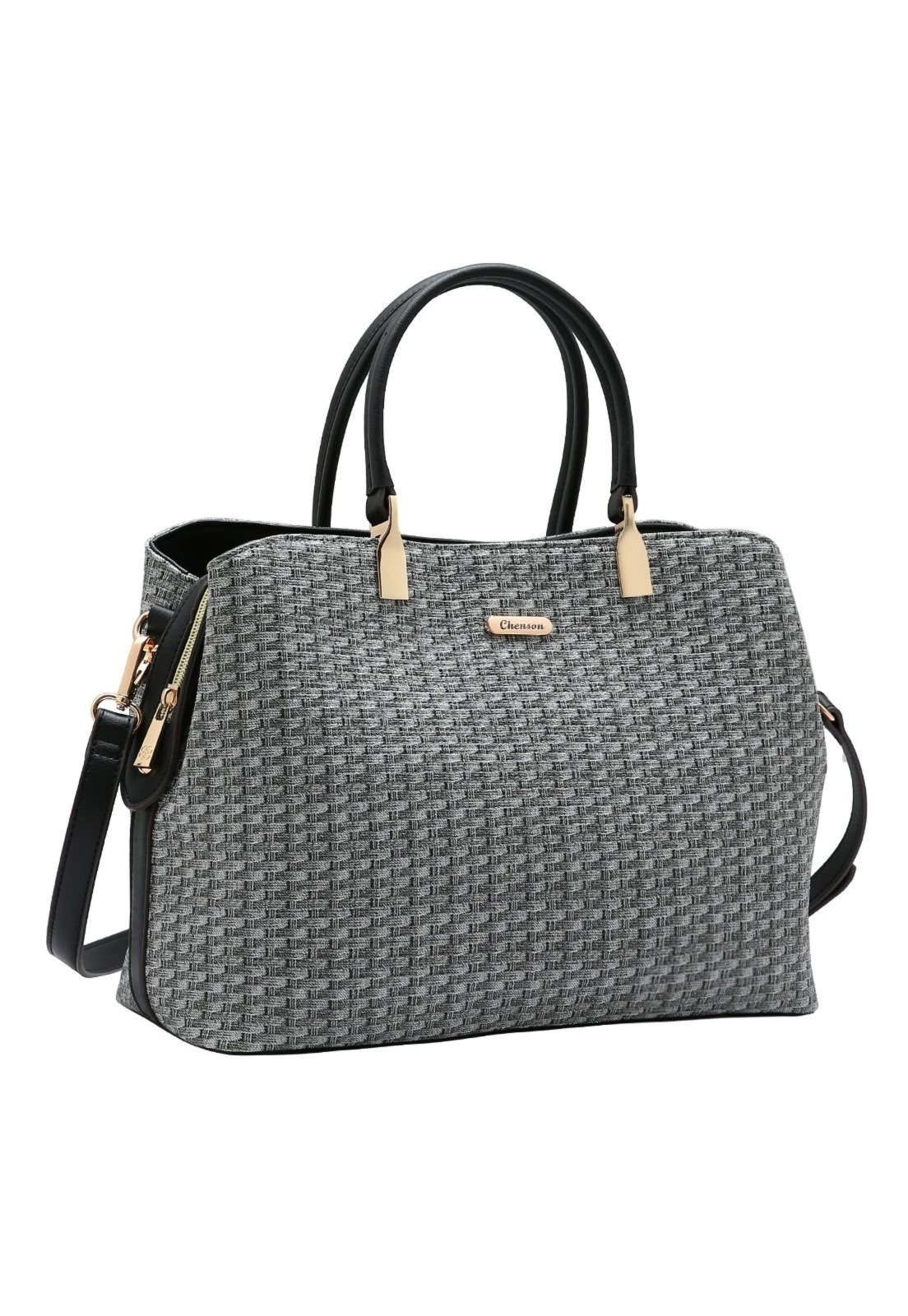 Bolsa Feminina Chenson Contemporânea 3485125 Preto