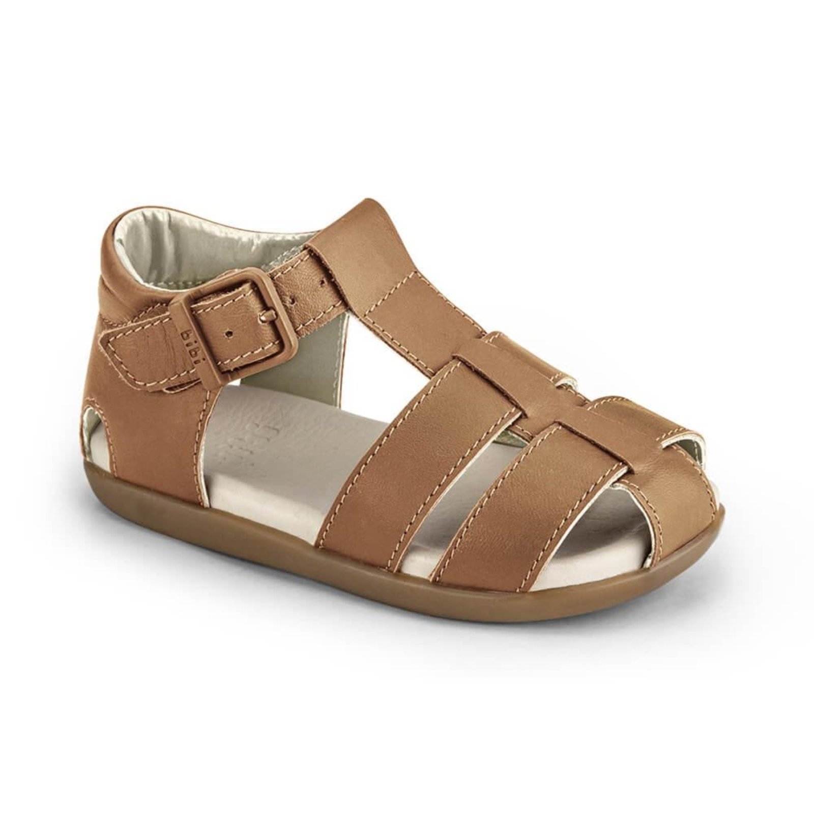 Infantil - Sandália Bibi Baby Soft II Marrom com Fivela 20