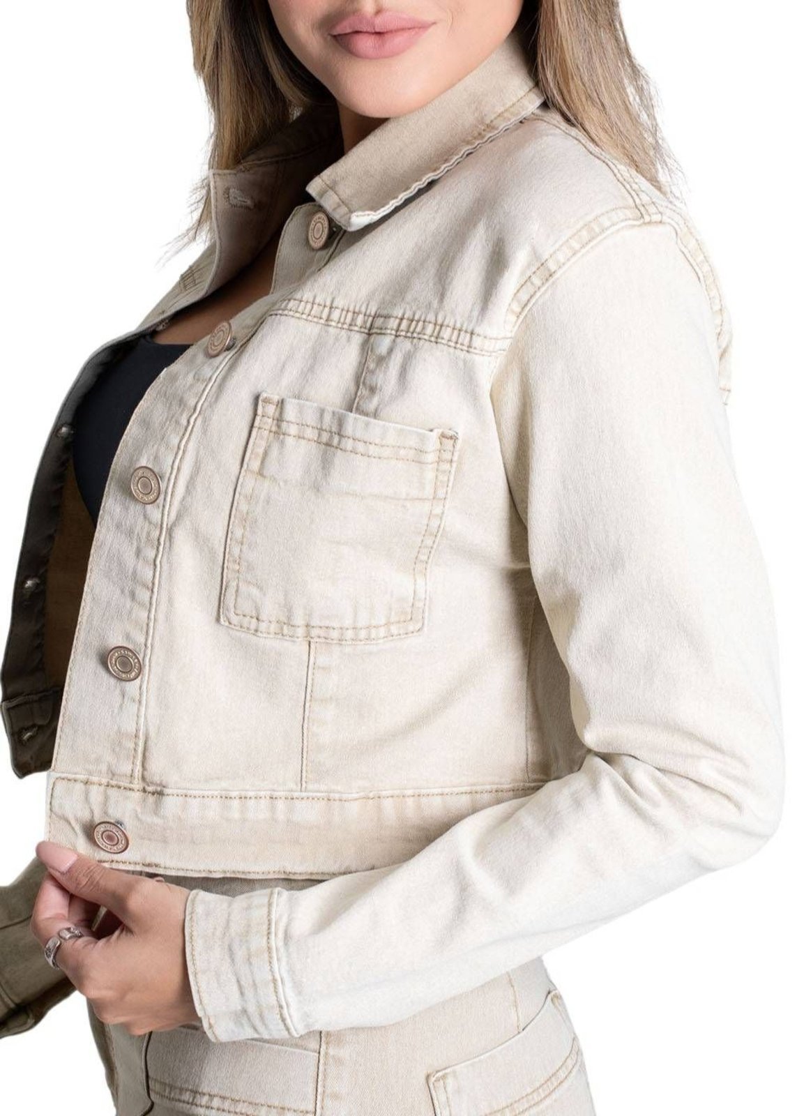 Jaqueta Sarja Sawary – 279084 – Bege – Sawary