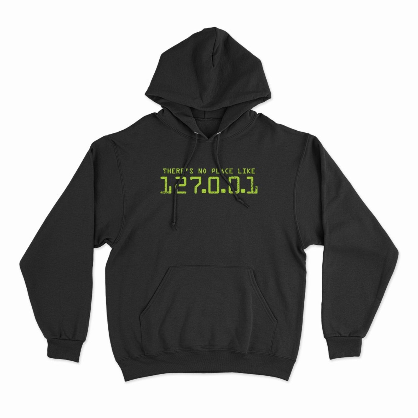Moletom Com Capuz Localhost - Preto - Casual - Studio Geek