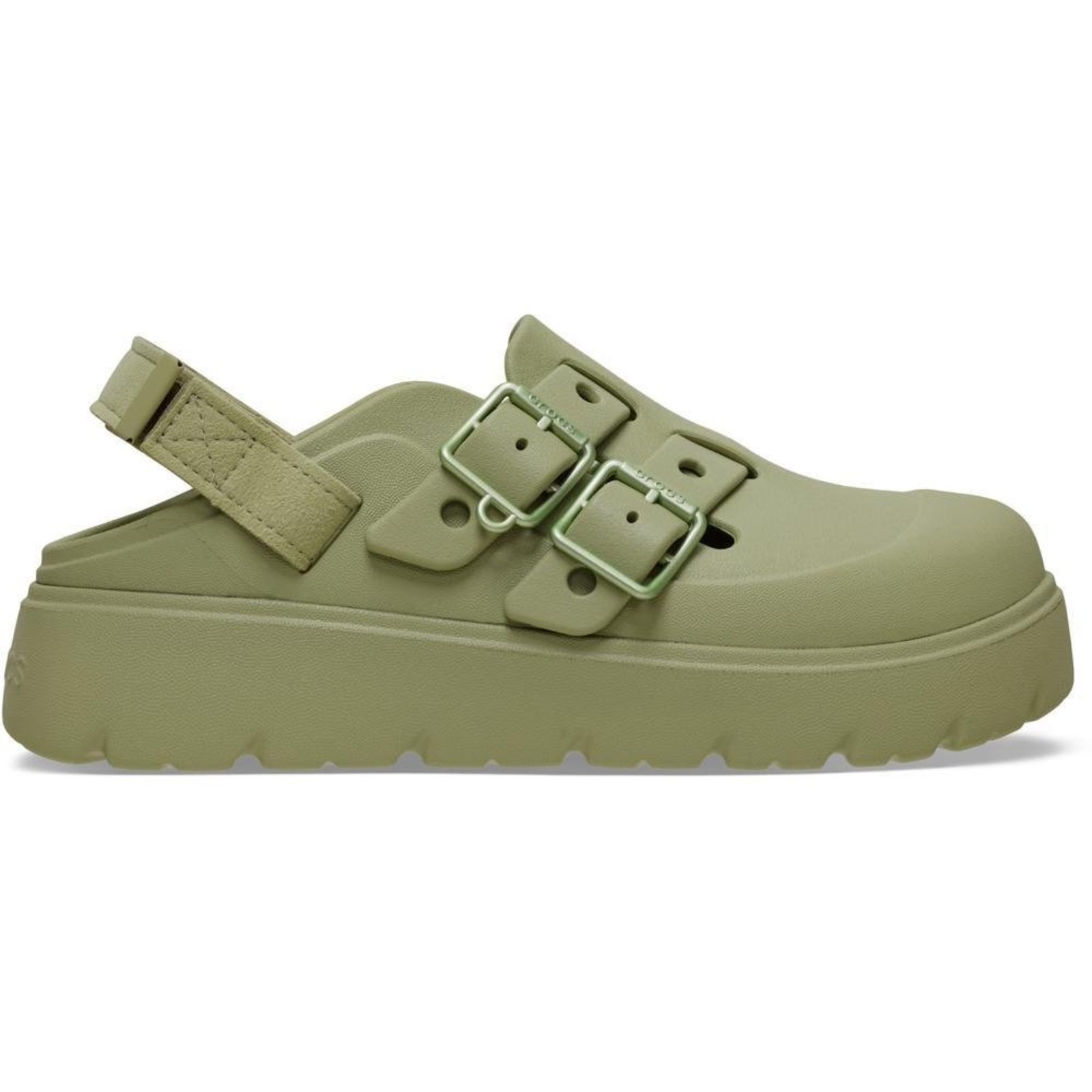 Sandália Crocs Loaferette Clog Tac Green Verde