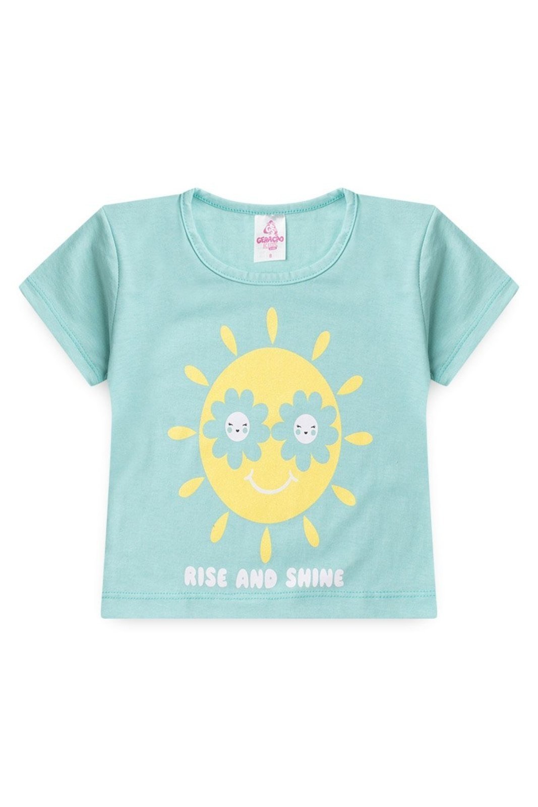 Infantil – Conjunto para Menina Cropped com Shorts – GKS