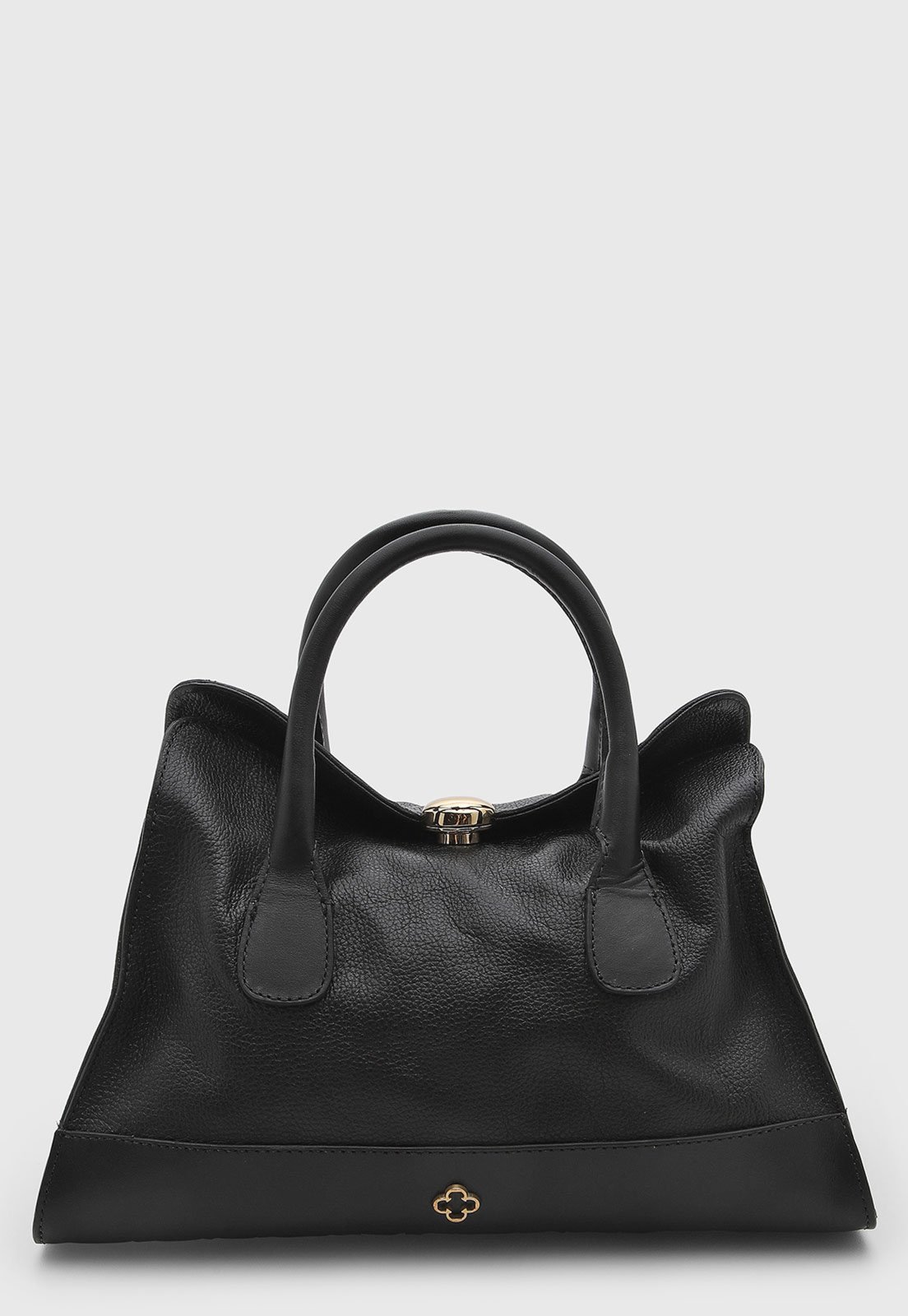 Bolsa Feminina Capodarte Grande Couro Preto
