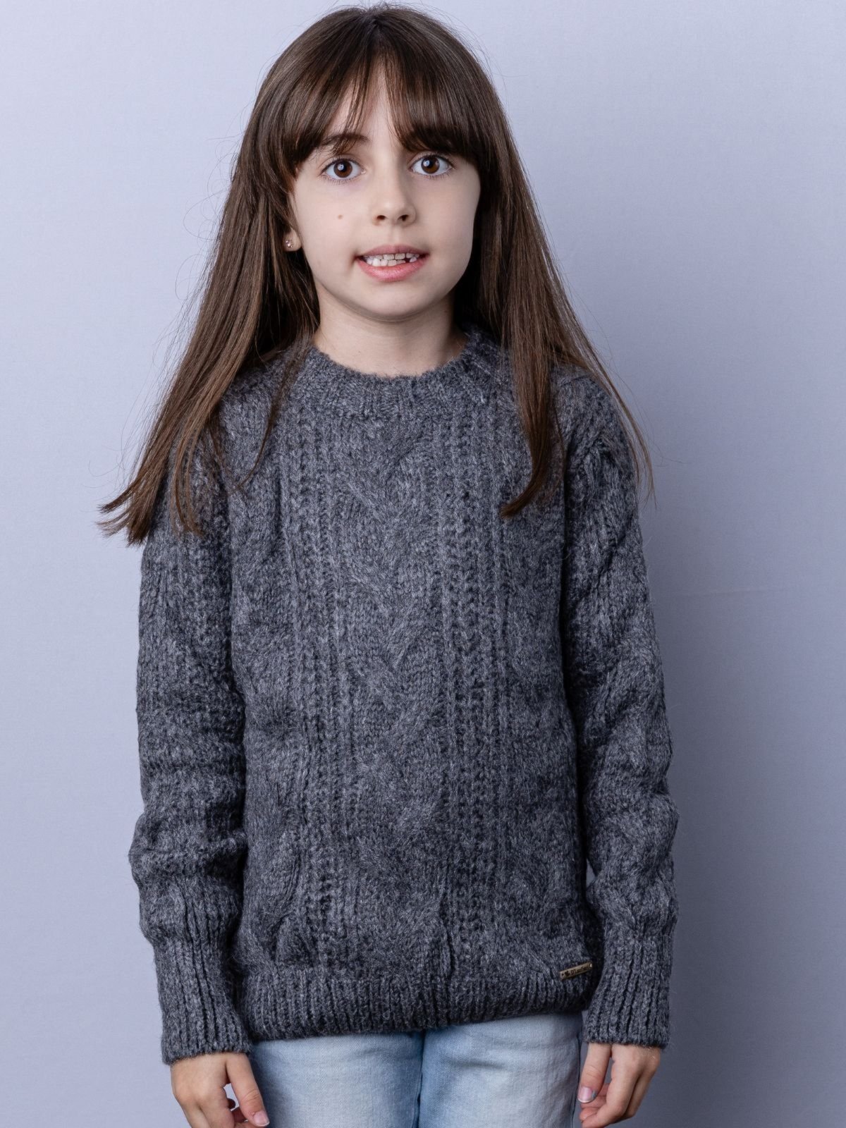 Infantil - Blusa Menina Com Tranças