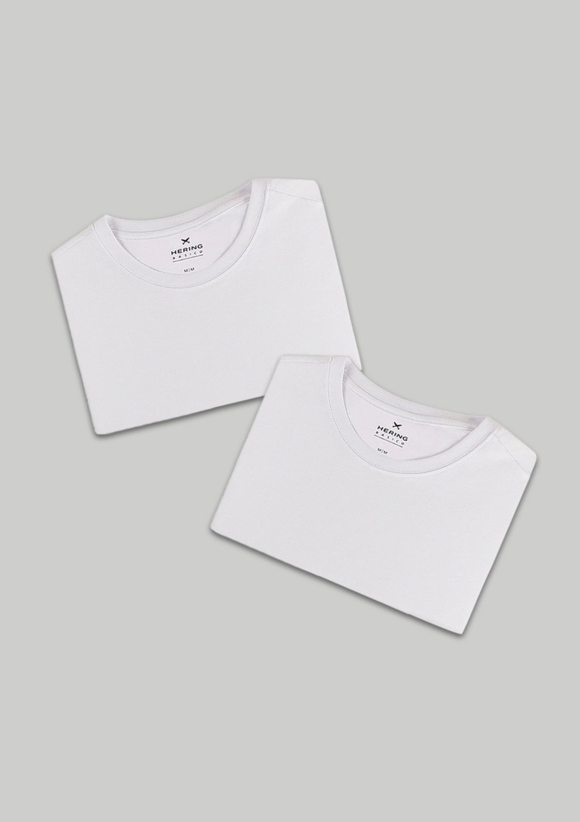 Kit Com 2 Camisetas Femininas Básicas