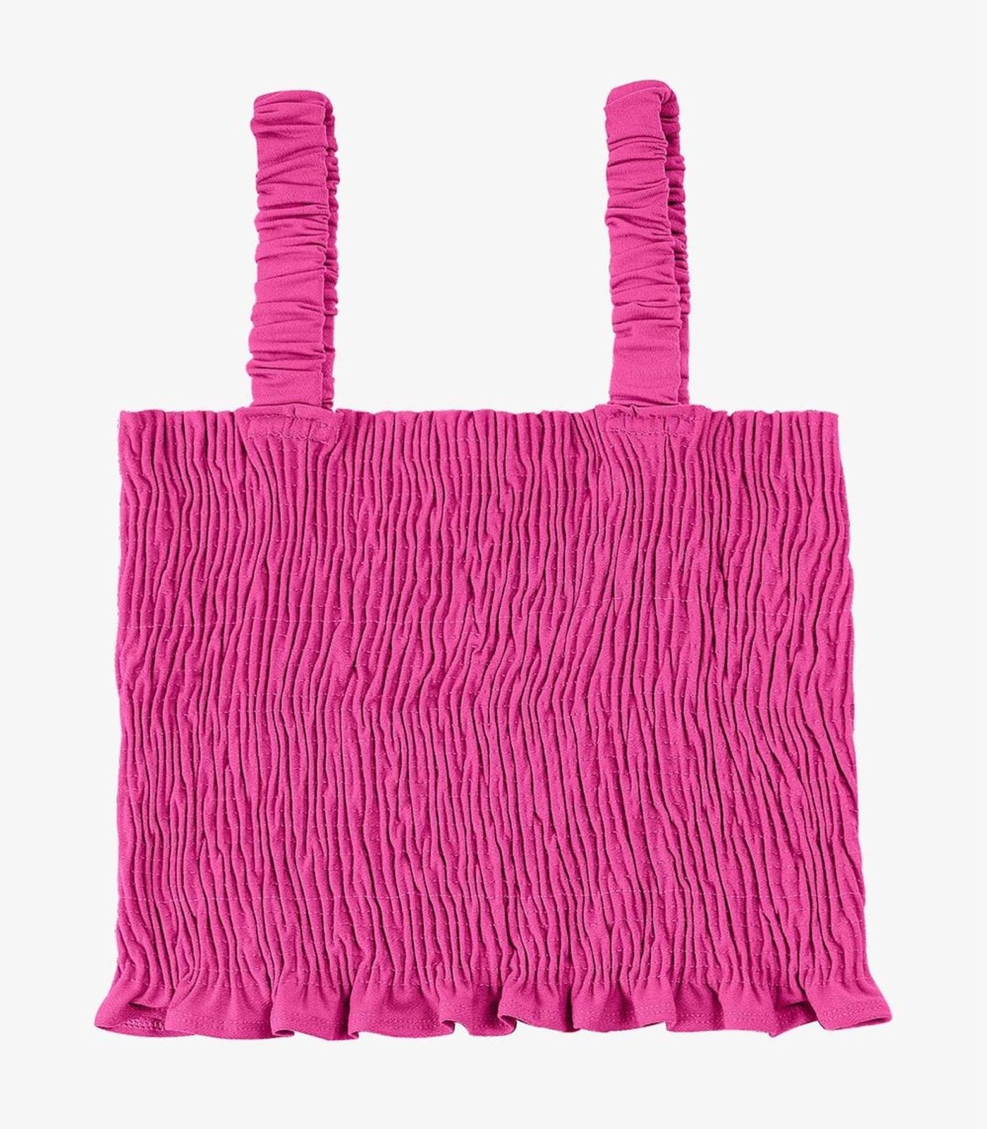 Regata Cropped Feminina Em Lastex Endless Rosa