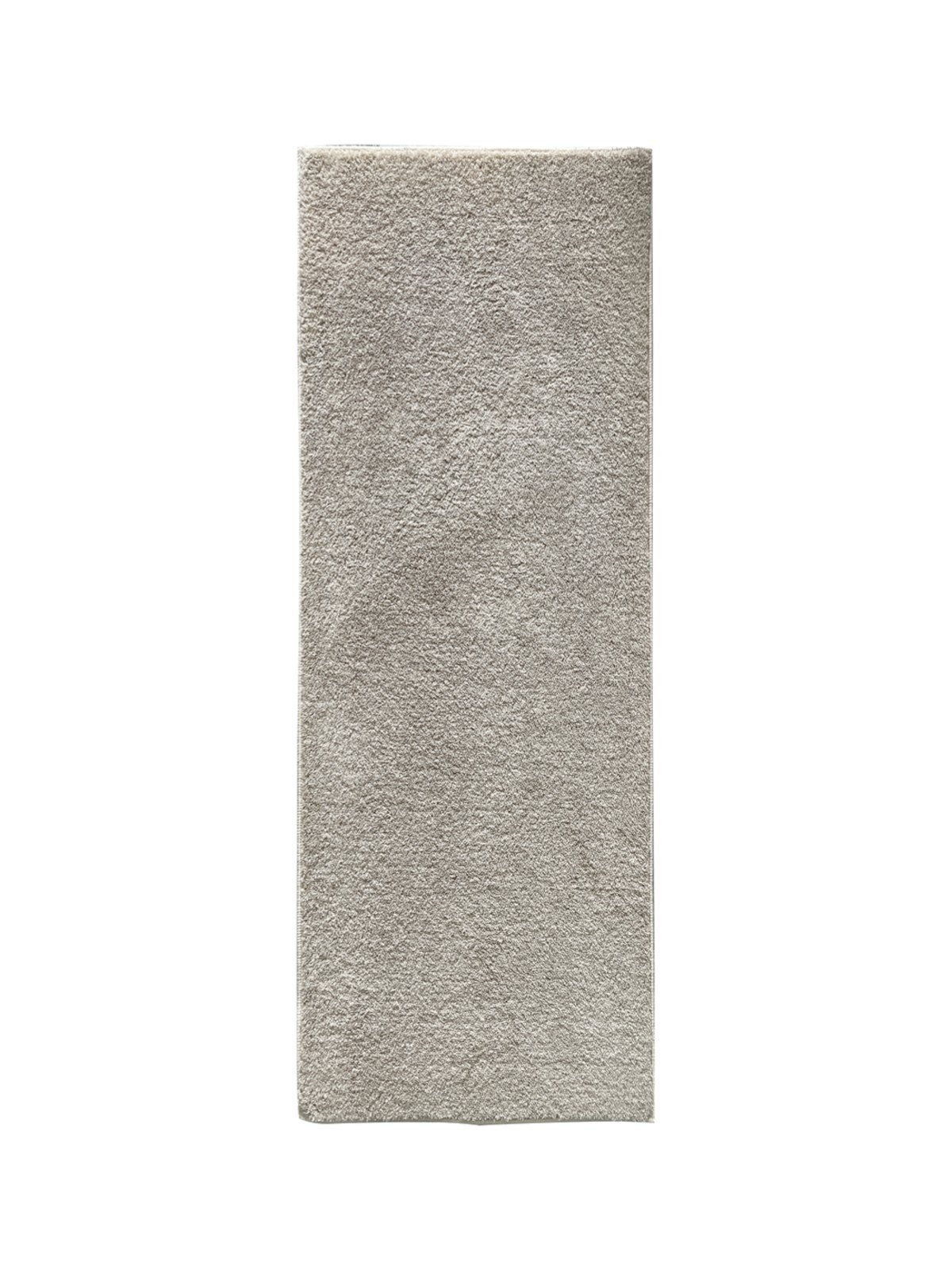 Tapete Vip Class Pelo Baixo Antiderrapante - Jolitex - Bege - 66x180cm