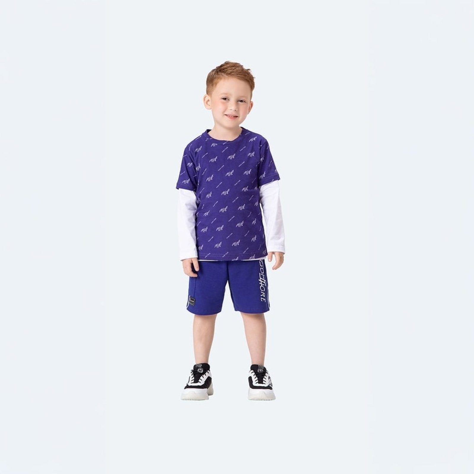 Infantil - Bermuda Moletom Menino Tigor T. Tigre