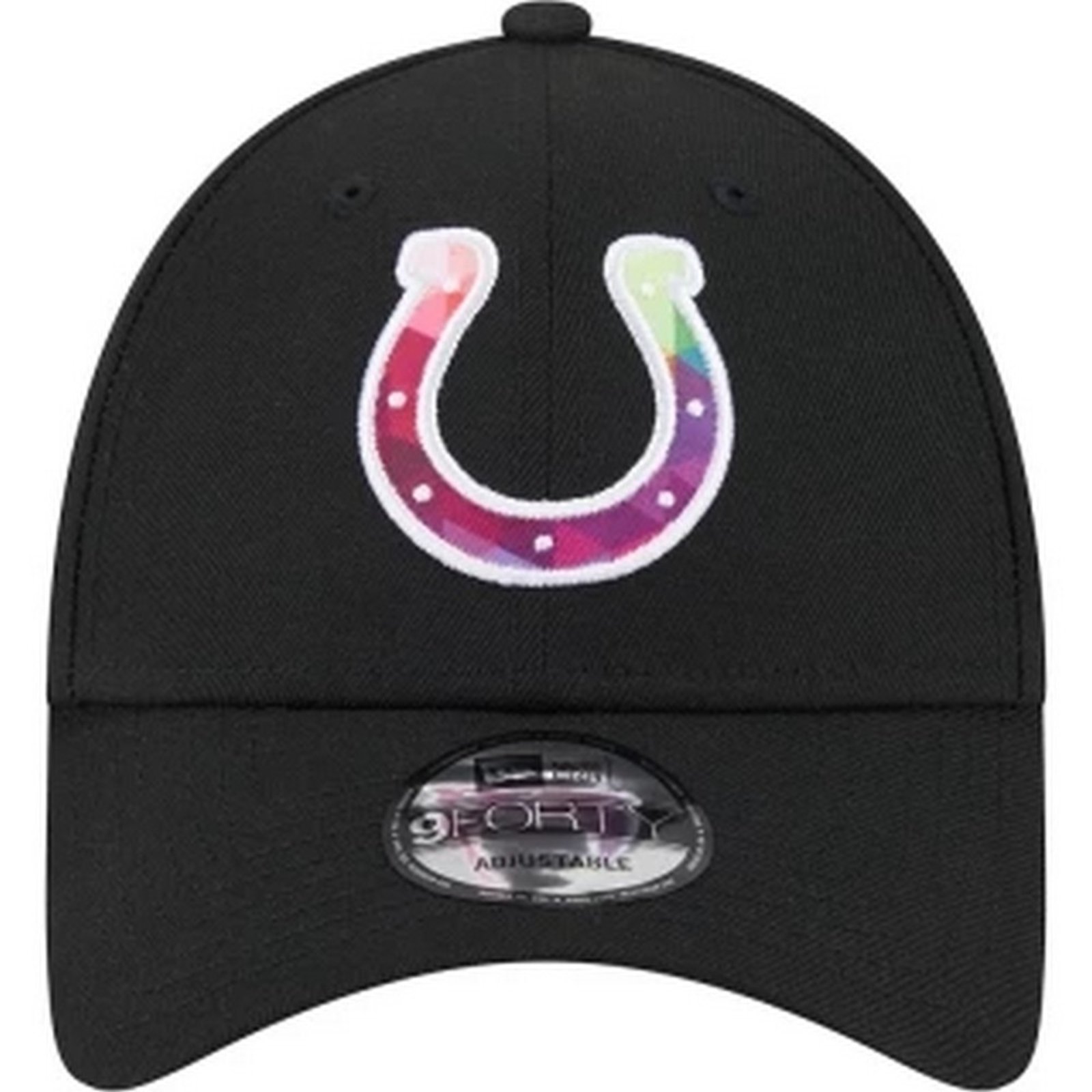 Vista 3 Boné New Era 9FORTY NFL Crucial Catch 2023 Indianapolis Colts preto new era preto