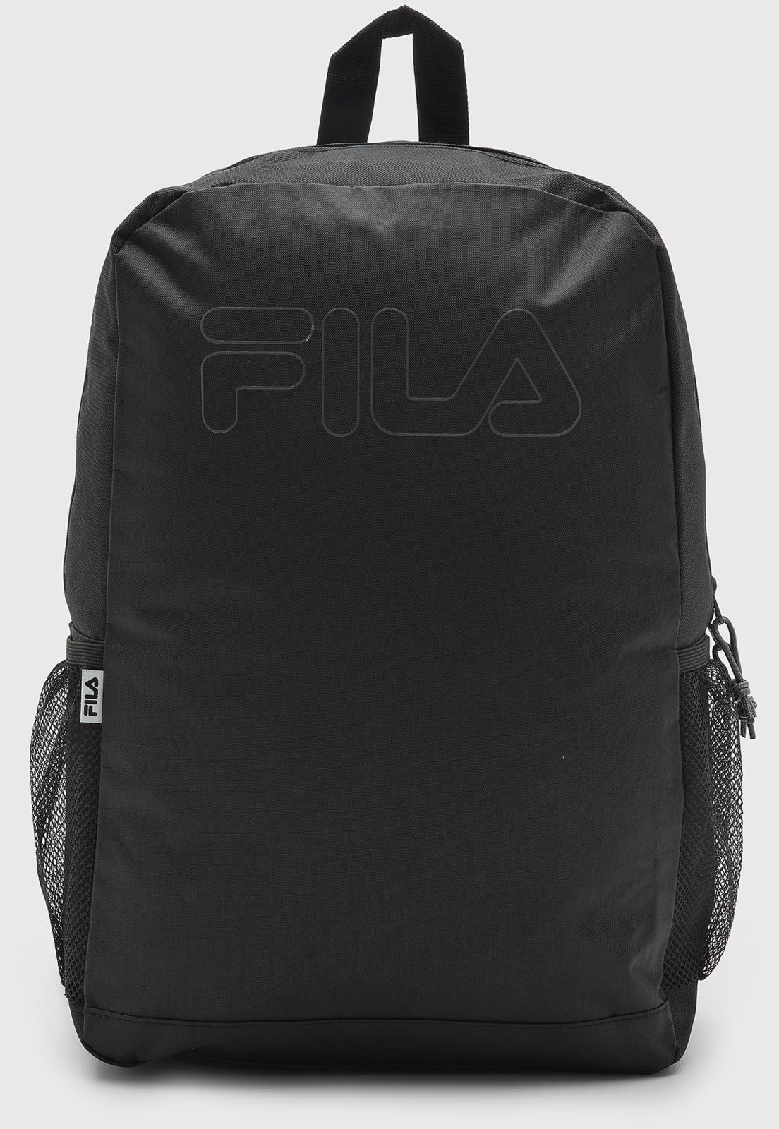 Vista 2 Mochila Unissex Fila Basic Outline Preta preto Fila preto