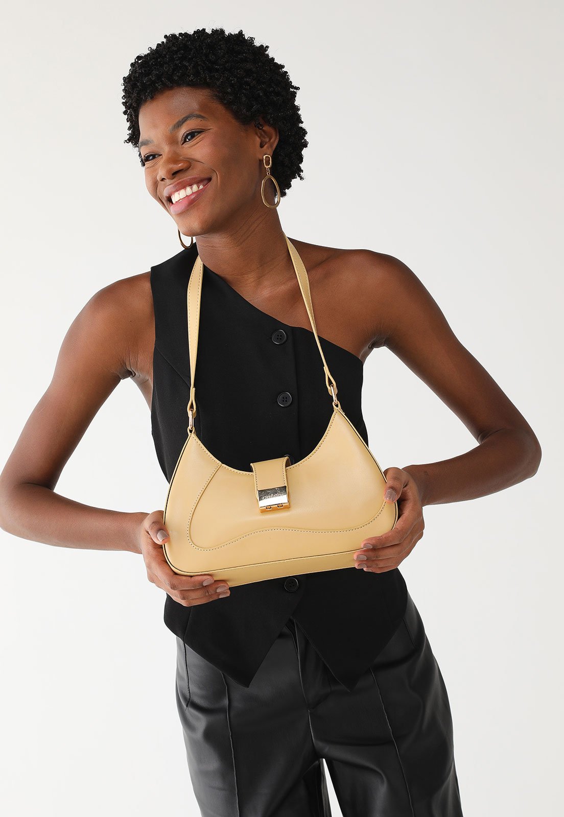 Bolsa Colcci Tiracolo Lisa Bege