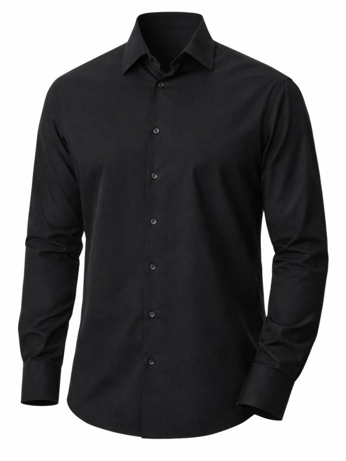 Camisa Masculina Casual Colarinho Italiano Manga Longa Crocker – 50077