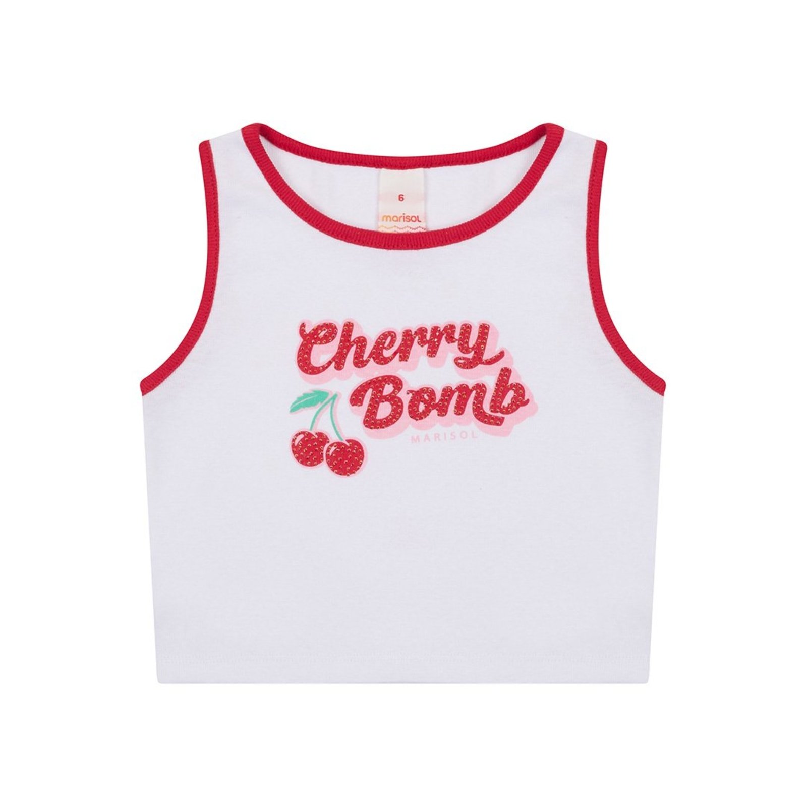 Infantil - Regata Cropped Menina Marisol