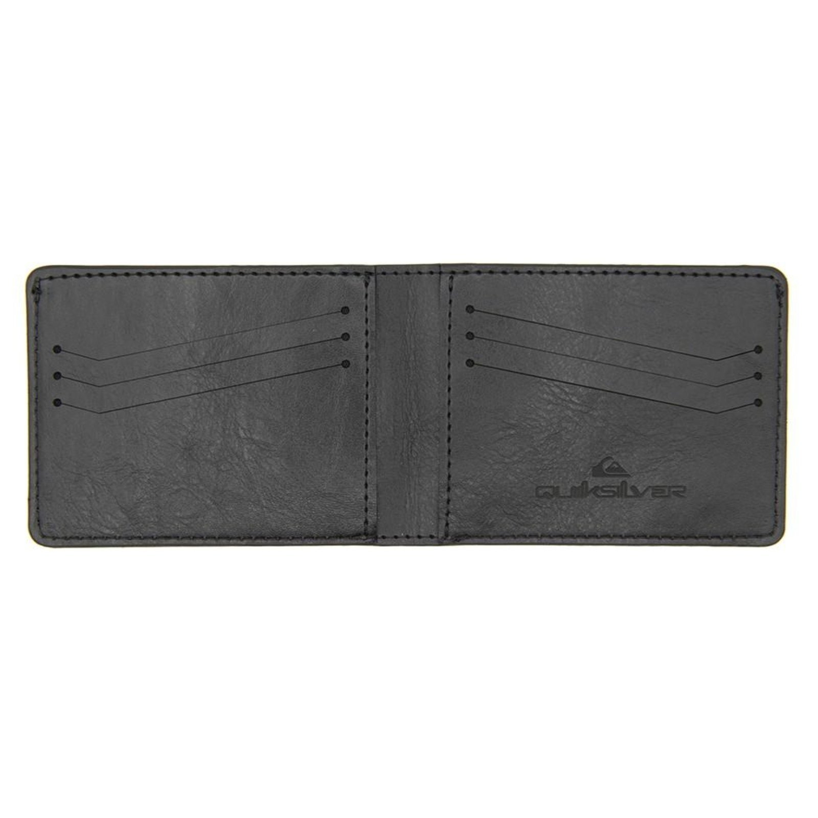 Vista 2 Carteira Quiksilver Stitchy preto Quiksilver preto
