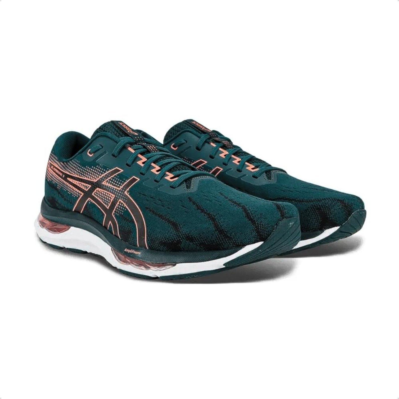 Vista 3 Tênis Asics Masculino Gel-Hypersonic 5 Corrida preto ASICS preto
