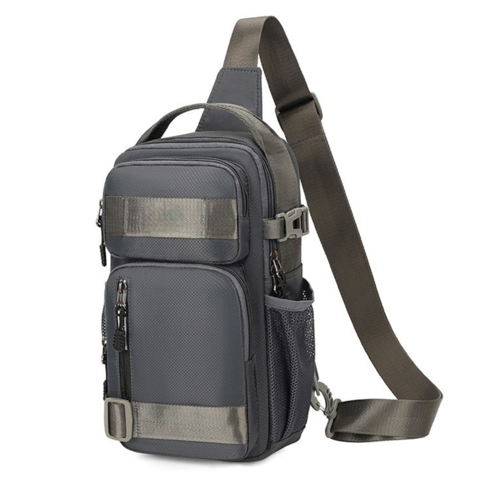 Bolsa Transversal Masculina Shoulder Bag Mochila Lateral Masculina