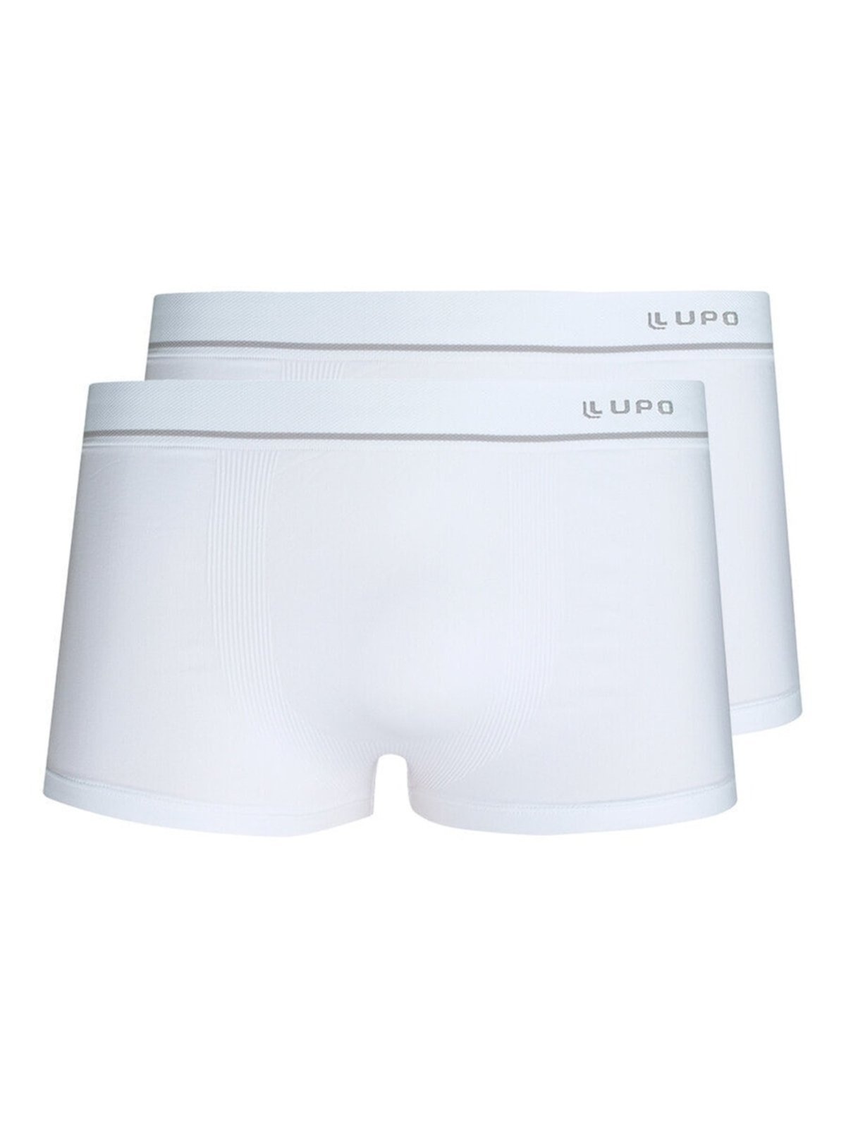 Kit com 2 Cuecas Sunga Lupo 676-002 Branco