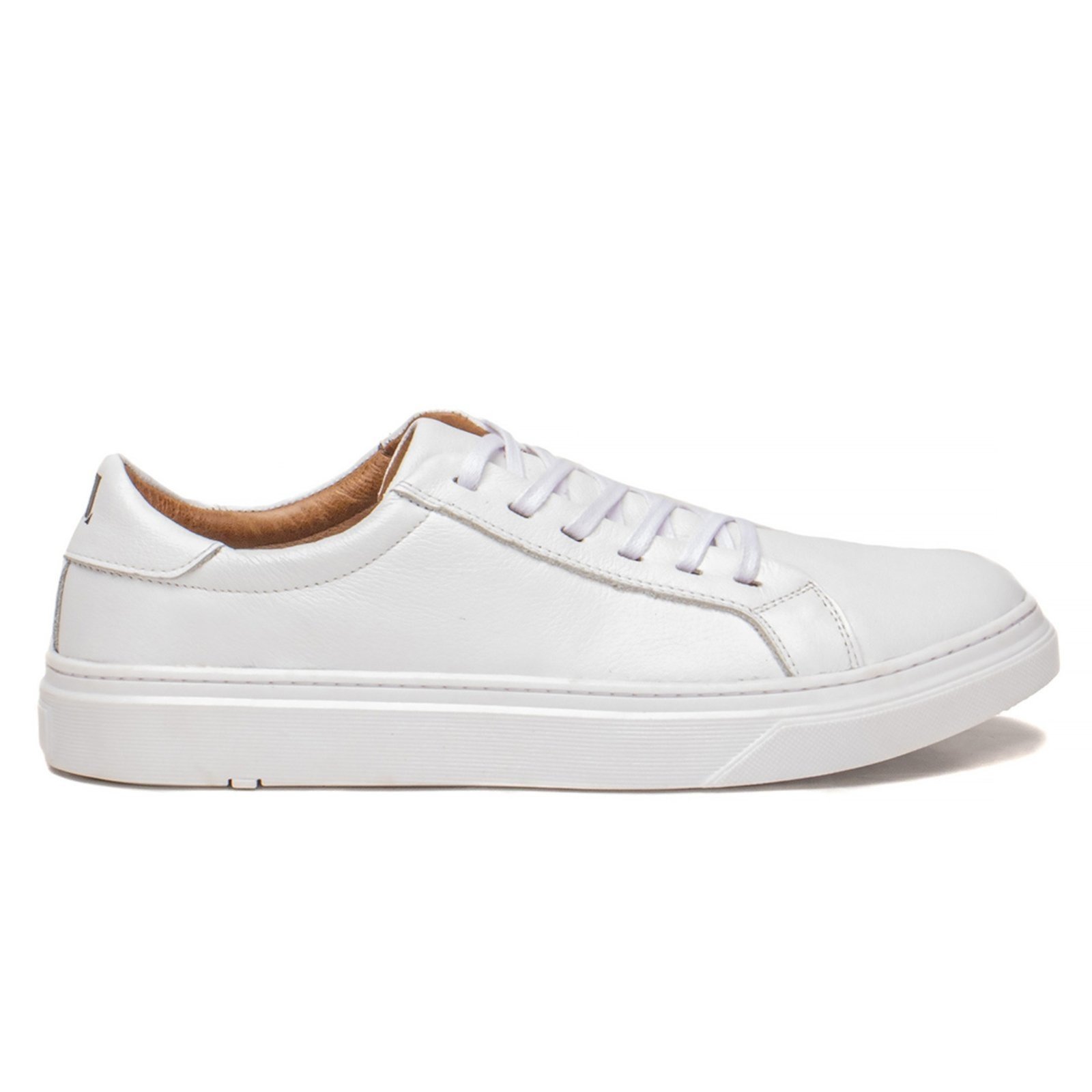 Sapatênis Masculino Tenis Couro Lançamento Branco