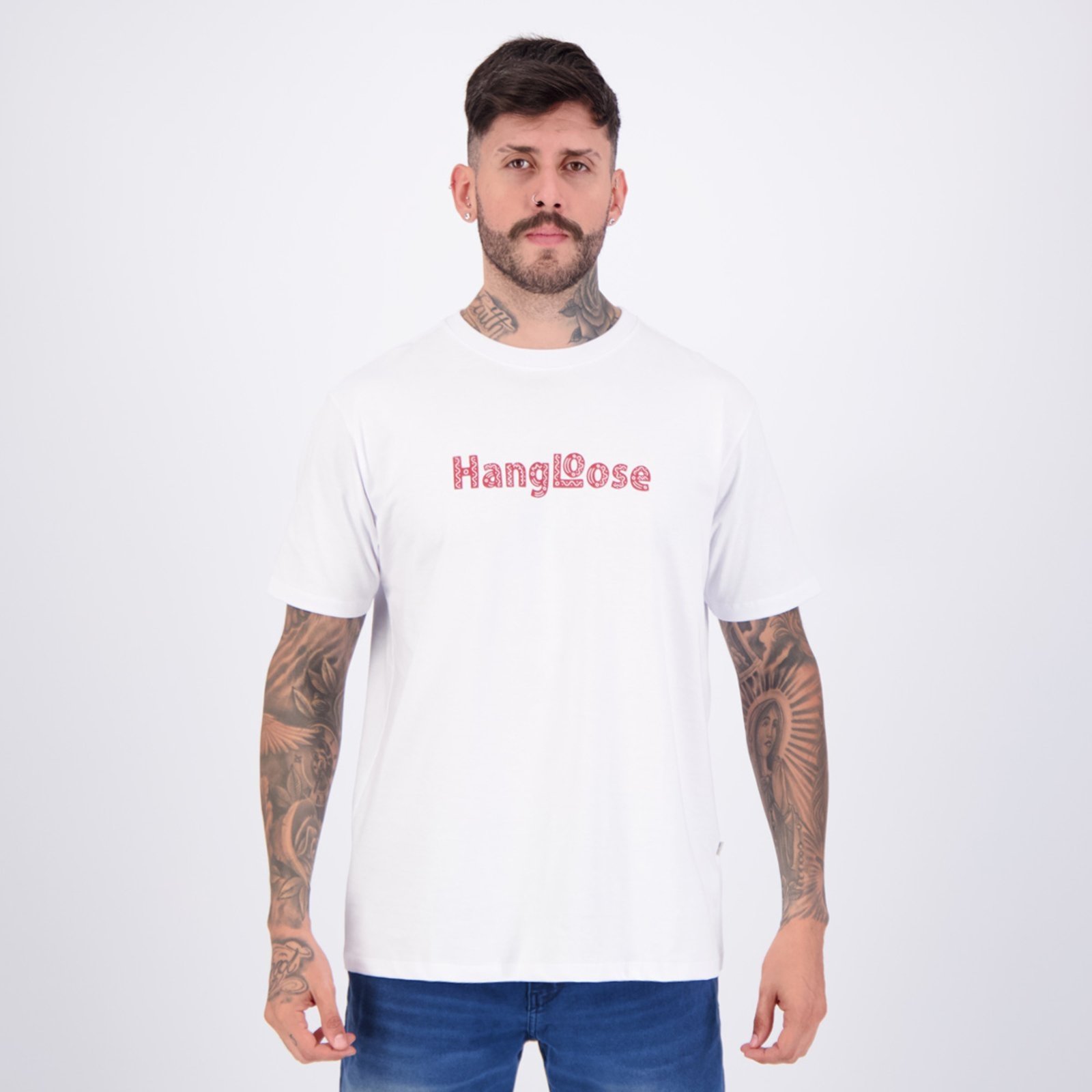 Camiseta Hang Loose Ornaments Branca