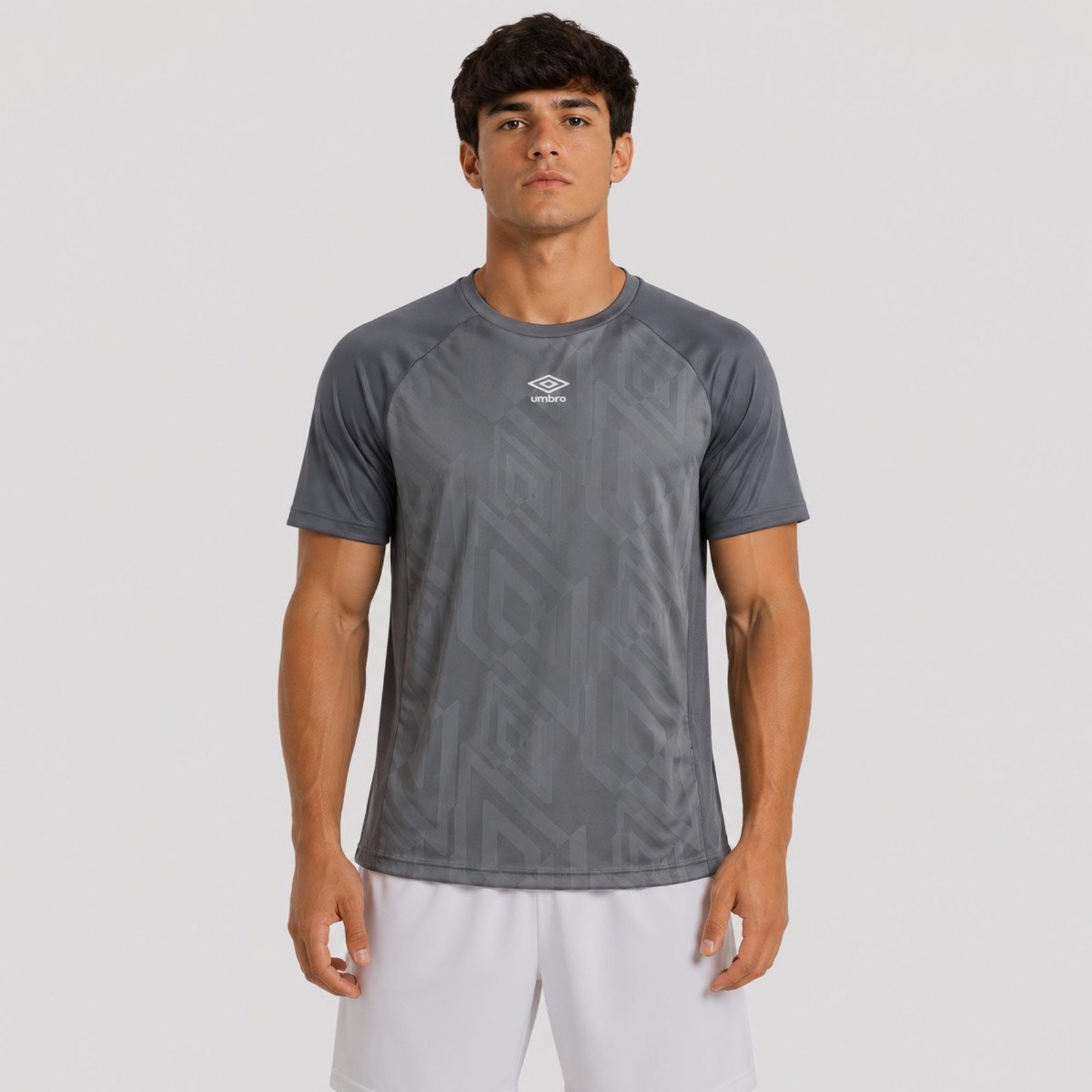 Camiseta Umbro Velocita Cinza