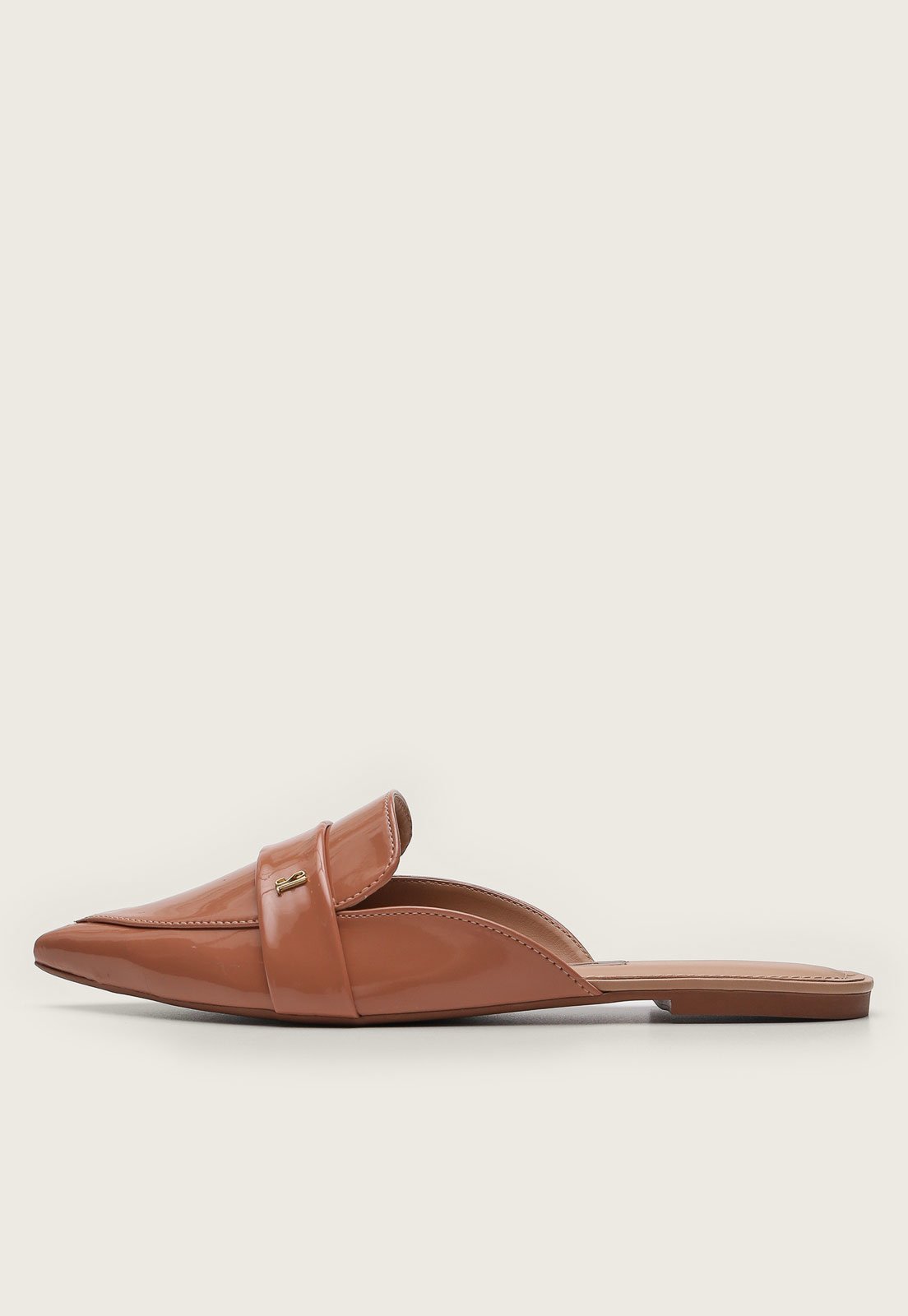 Mule Santa Lolla Verniz Nude